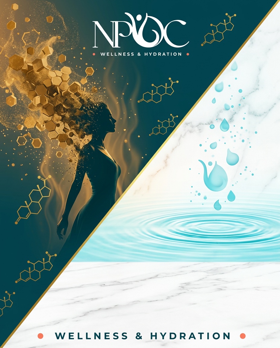 You're stressed so your body pumps cortisol. Cortisol burns magnesium. Low magnesium makes anxiety worse. The loop nobody explains. 💧 This content is for informational and educational purposes only and does not constitute medical advice. IV
therapy, peptides, and other treatments are provided only after evaluation by a licensed medical professional. Results may vary by individual.
#NPOCWellness #StressAwarenessMonth #IVTherapy #VitaminInfusions #PremiumWellness #BaltimoreSpa #MarylandWellness #WellnessJourney #FeelYourBes