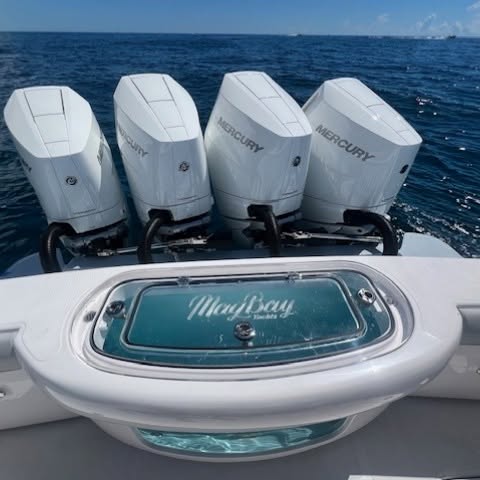 🌊🛥️ Heavens to Betsy! She's a beauty! 🛥️🌊
Got this super clean livewell lid knocked out for this 43 @magbayyachts and it came out pretty sweet. All @gemluxfishing SS hardware and polished to perfection.
Hell yeah!
#magbayyachts #sportfishing #fishing #livebait #baitwell #livewell #mahi #sailfish #wahoo #yellowfintuna #tacklestorage #trickmyskiff #nobigdeal #unreal #rpmcnc #mercurymarine #custommarine