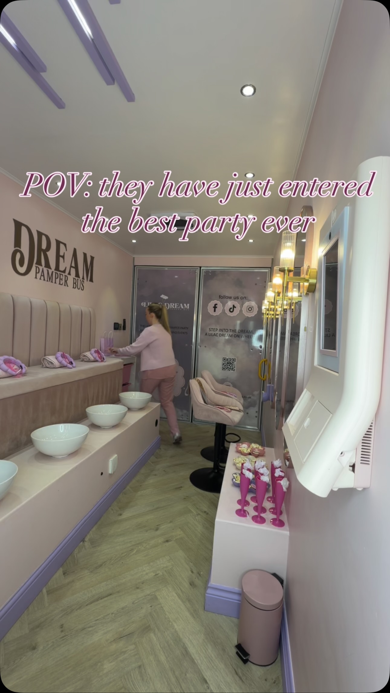 This could be our best response yet to entering the pamper busโฆ you can just imagine how much fun we had with these girls ๐๐ฅฐ๐ Thankyou so much @rimmerjl for booking with us ๐ฅฐ๐ค #birthdayparty #wirral #mobilepamperparty #explore #spaparty