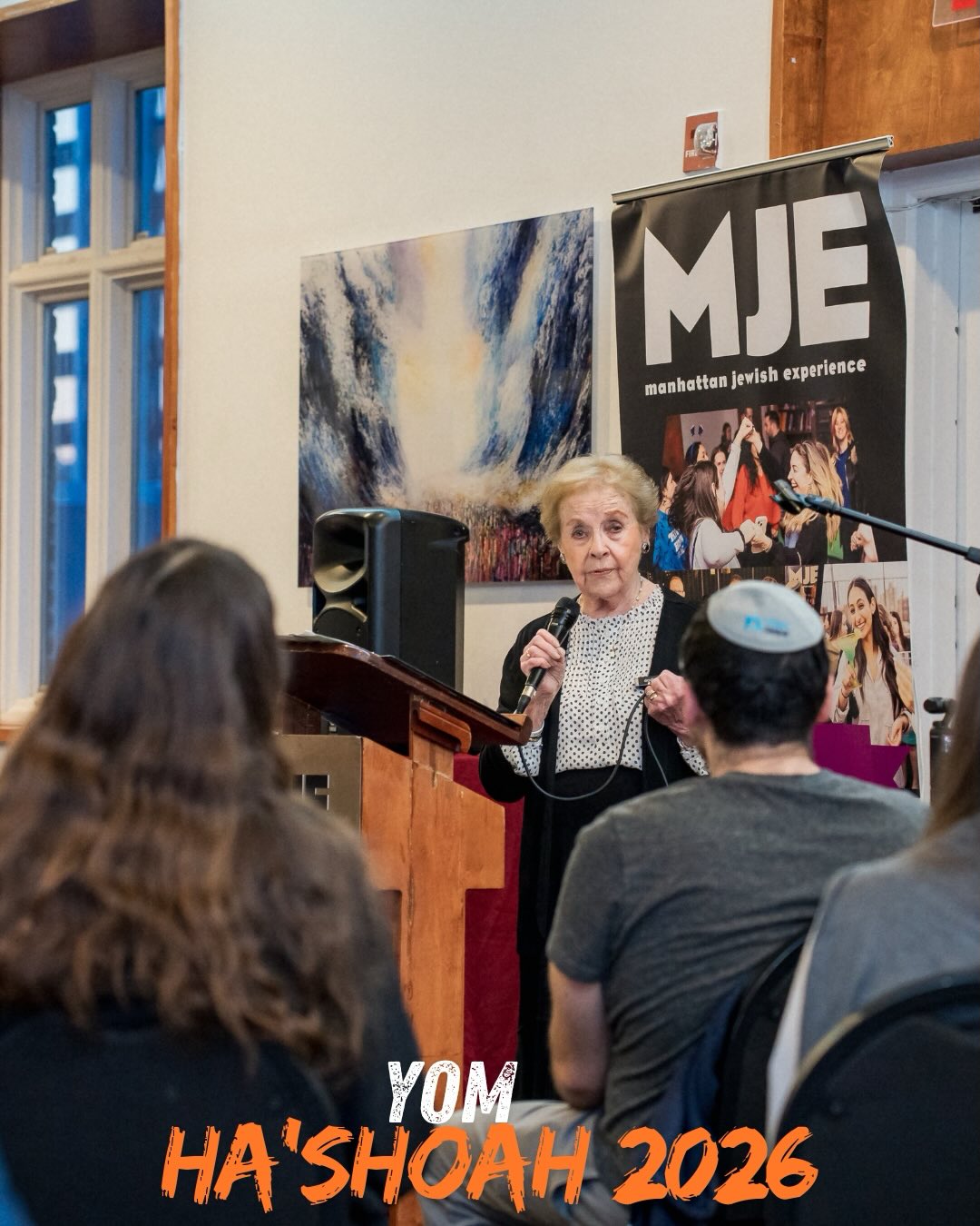 🕯️Gratefeul to everyone who made Yom Ha’shoah such an impactful and moving event, especially our honored speaker: Marion Lazan - grandmother of @ian_lazan .
Her message and story is one of hope, optimism and pride. We were privileged to hear her living testimony. A great reminder that the Jewish people, and the world at large, must never forget. And to quote Marion, “the Jewish people are here, forever!” עם ישראל חי.
📸 @teresamansbach
#yomhashoah #jewishpride #youngprofessionals #newyorkcity