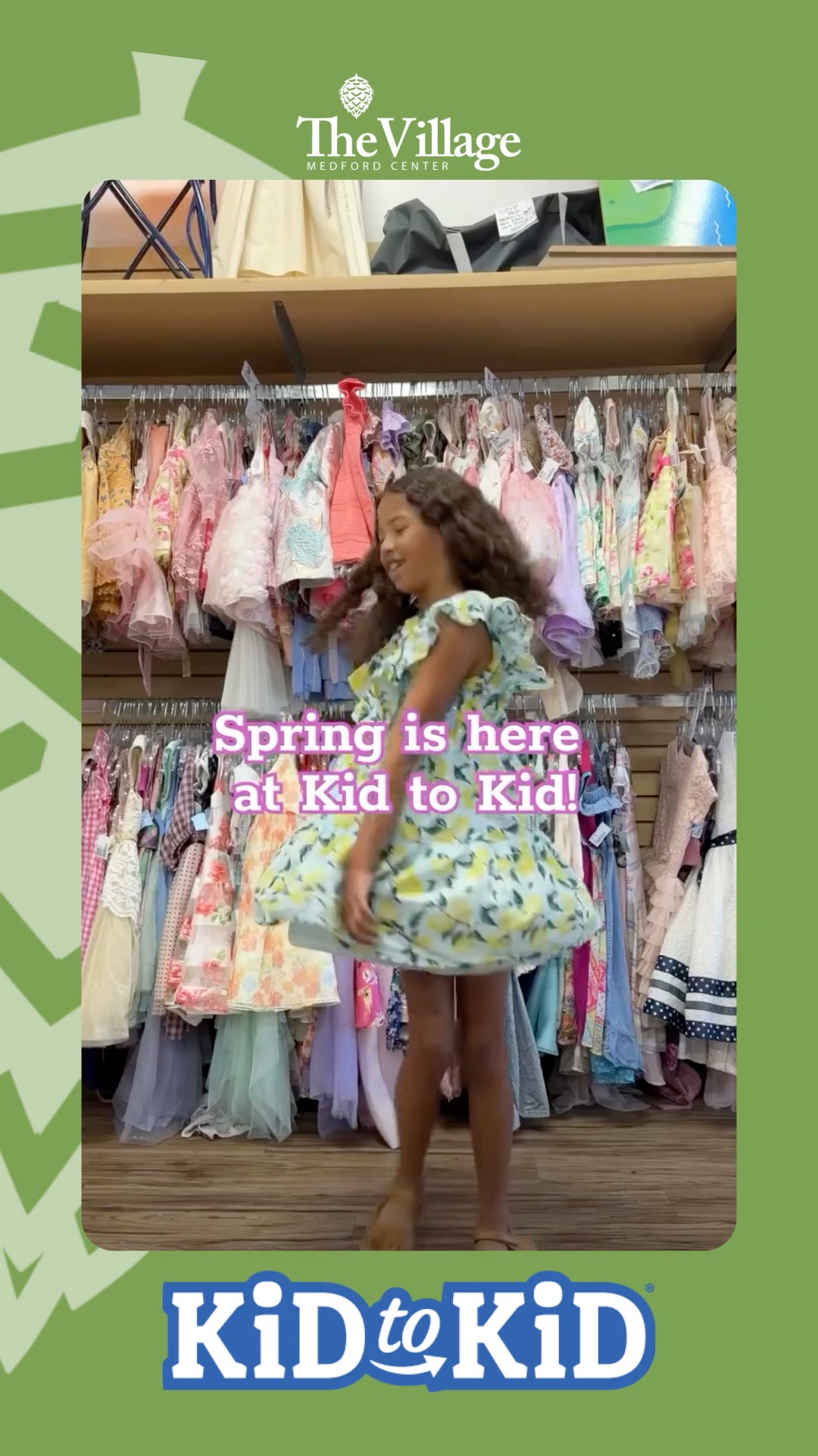 Spring is here at @kid2kidmedford! Where spring cleaning meets spring shopping! 🌷
Time to clear out those closets and trade in the clothes your kids have outgrown! Kid to Kid at The Village Medford Center make it easy to sell your child's gently used clothing and refresh their wardrobe for the new season all in one trip.
Stop by Kid to Kid today to trade in and find their new spring favorites - the 'coolest' kids on the block are shopping here!
📍 Find Kid to Kid right here at The Village Medford Center located at 705 Medford Center!
#thevillagemedfordcenter #kidtokid #kidtokidmedford #kidtokidfinds #springishere #medfordor #medfordshopping #sustainableshopping #kidsclothes