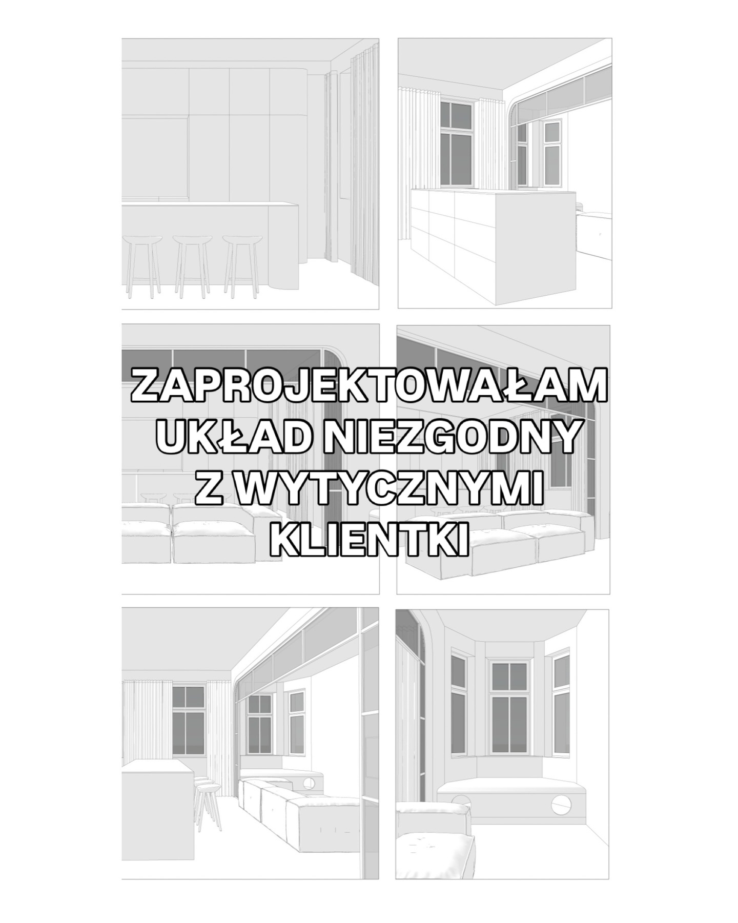 Ostatnio coraz częściej decydujecie się na moje propozycje w kwestii układów i jesteście w szoku bo zaproponowałam Wam rozwiązania na które sami nie wpadliście. I właśnie po to jest Wam projektant!
#układ #mieszkanie #mieszkaniezpomyslem #kamienica #projektwnętrz
