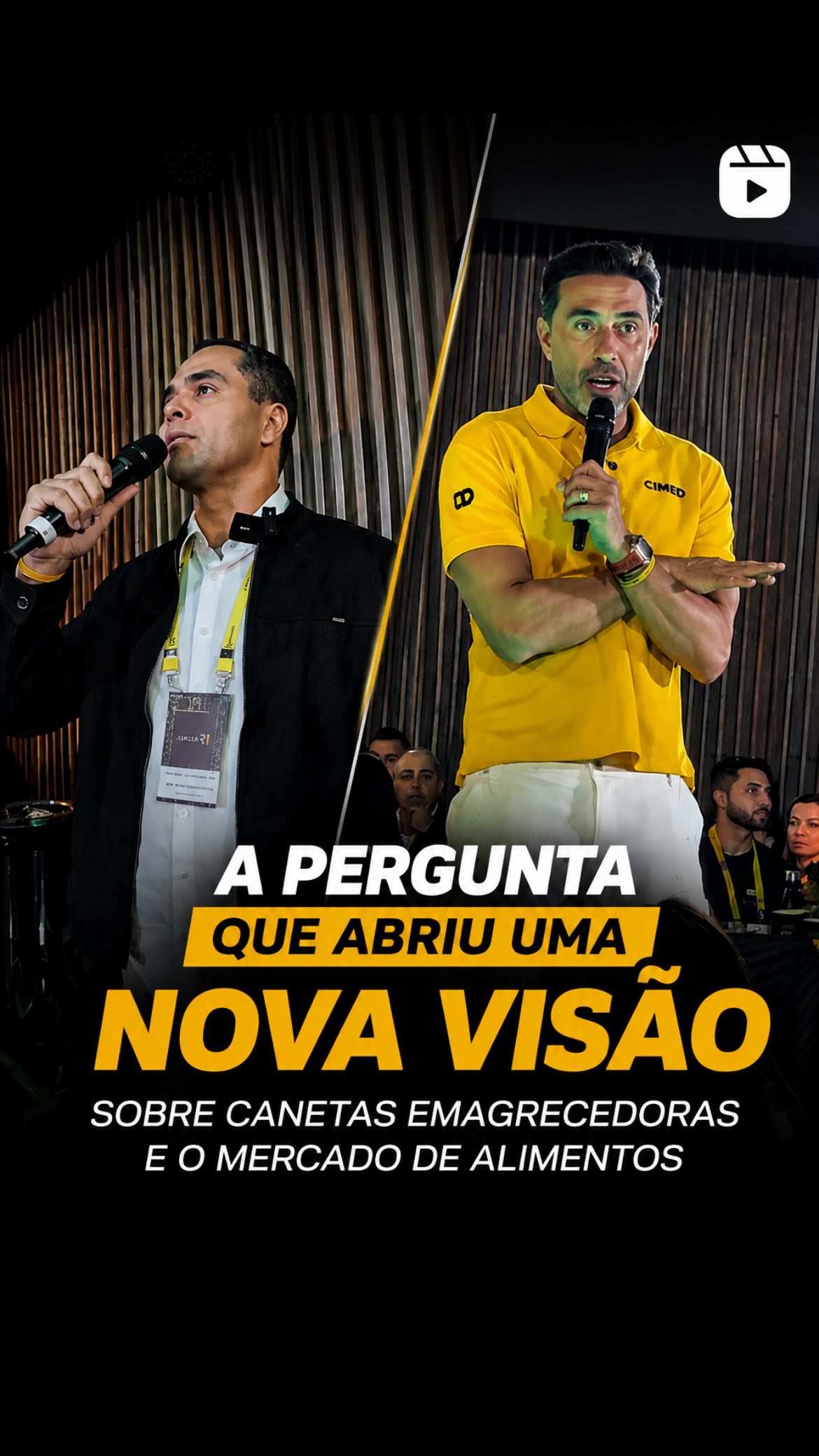 Durante o Arena R1, tive a oportunidade de ouvir uma reflexão muito interessante do João Adibe, da CIMED, sobre o impacto das canetas emagrecedoras no mercado de alimentos.
Hoje muita gente enxerga esse movimento como uma crise para o setor. Mas a visão dele foi diferente e fez muito sentido para mim.
Segundo o João, não estamos vivendo uma crise, e sim uma transformação de mercado. A resposta dele foi simples: longevidade.
As pessoas podem até comer menos, mas estão vivendo mais. E isso muda completamente a forma de consumir, os hábitos, a busca por saúde, bem-estar e qualidade de vida.
O mercado de alimentos não está diminuindo. Ele está mudando. E entender esse novo comportamento talvez seja um dos maiores desafios e oportunidades dos próximos anos.
@r1clube
