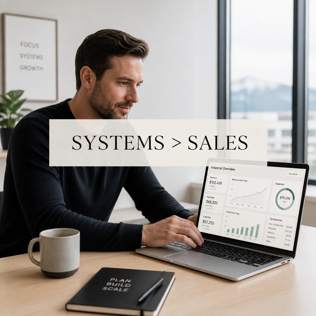Most business owners react to a sales slump by trying to work twice as hard.
But the truth is, you can’t out-hustle a bad system.
A recent Xero report highlighted a noticeable dip in Canadian small business sales. When the top line shrinks, the natural instinct is to panic and chase any new lead you can find.
That’s a mistake.
A slump is actually the best time to look inward. Instead of spinning your wheels for more volume, focus on finding the "hidden profit" inside your current operations.
Survival is about moving from chaos to clarity:
• Tighten your cash flow cycle to get paid faster.
• Identify and cut the "invisible" overhead leaking from your accounts.
• Optimize the systems that serve your current clients more efficiently.
When your foundation is solid, you don’t just survive the dip: you build the stability needed for the next surge. It’s about being lean, organized, and in control of your data.
We help Okanagan businesses find that stability. If things feel shaky, let’s look at your systems together.
#OkanaganBusiness #SmallBusinessCanada #BusinessFinance #FinancialWellness