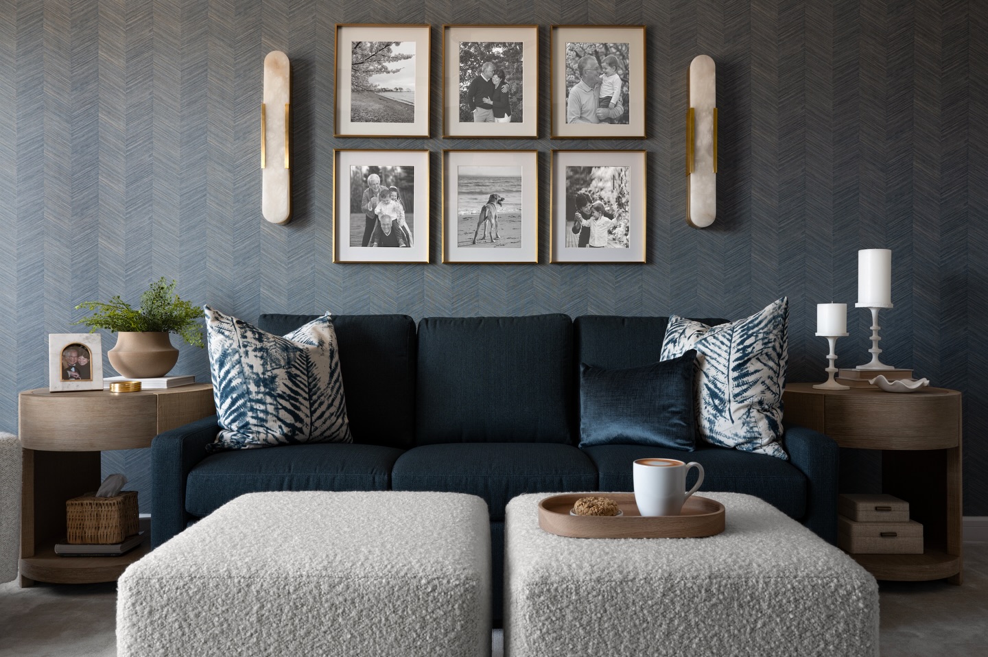 Modern interior design that feels grounded, not staged.
This space was shaped through restraint and intention—layering tone over contrast, texture over trend. The den feels calm and enveloping, while the main living and dining areas flow effortlessly—distinct, yet connected.
Every detail was considered to create a space that feels lived in from day one—elevated, never untouchable.
#organicliving
Photography: Ryan Shapiro Photography
@ryanshapirophotography
—
modern interior design, elevated family home, high-end renovation, collected living, quiet luxury, functional layout, earthy color palette, natural textures, layered design, calming spaces, timeless finishes, moody color story, intentional styling, design with feeling