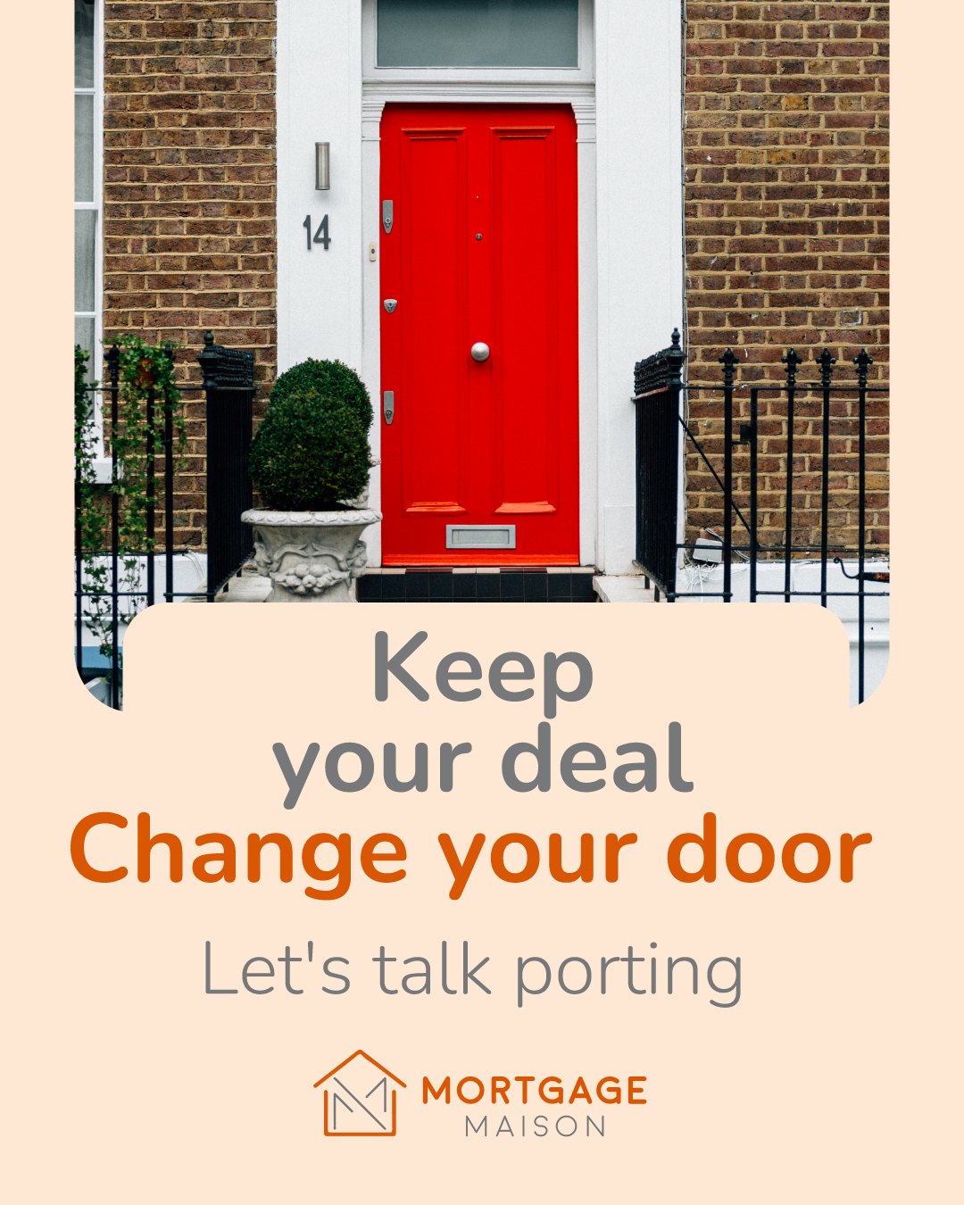 Planning a move but love your current mortgage deal? You might not have to say goodbye to it!
Many homeowners believe moving house means starting fresh with a completely new mortgage.
But what if you could take your current rate with you? That’s what 'porting' your mortgage is all about. 🏡
It can sound a bit complicated, but our team understands how it works.
We know which lenders offer this flexibility and can do the research to see if it’s a suitable option for your move.
If you do move into a home that's more expensive than your current home, we can arrange a deal where your mortgage is based on the difference between your current mortgage and the new one! 💷
We handle the paperwork and conversations, so you don't have to. 💪
Let's chat about your options. 📱
Think carefully before securing debt against your home. Your property may be repossessed if you do not keep up repayments on your mortgage
Mortgage Maison Limited (FCA number 1017457) is an Appointed Representative of Cornerstone Finance Group Ltd which is authorised and regulated by the Financial Conduct Authority No.767202.
Cornerstone Finance Group is registered in England and Wales No. 08458702.
#cardiffproperty #cardiffmortgagebroker #Cardiffhomes #btl #specialistfinance #HNWmortgage #WelshHomebuyers #MortgageTips #NewportMortgage #SouthWalesProperty