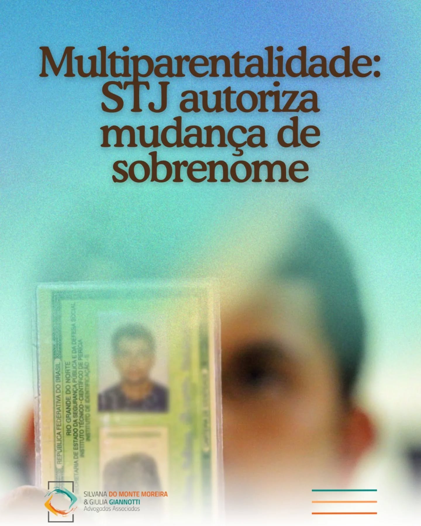 O Superior Tribunal de Justiça decidiu que uma pessoa maior de idade pode retirar o sobrenome da mãe biológica e adotar o dos pais socioafetivos, sem excluí-la do registro civil.
O vínculo biológico permanece reconhecido, enquanto o nome pode refletir a realidade afetiva vivida.
Não é necessário comprovar abandono.
A decisão reforça que o nome integra a identidade da pessoa e que a filiação socioafetiva possui pleno reconhecimento jurídico.
O Judiciário brasileiro segue avançando para acompanhar as múltiplas formas de família, com foco no melhor interesse e na dignidade da pessoa.
Fonte: JuriNews
Tem dúvidas sobre retificação de registro civil ou reconhecimento de filiação socioafetiva? Nossa equipe está pronta para orientar. Link na bio.