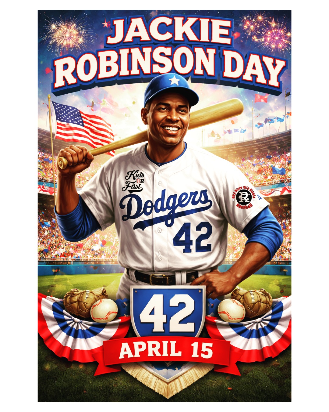 Today is more than baseball.
Jackie Robinson Day is a reminder of courage, sacrifice, and the doors that were opened so others could walk through them. For Black baseball players, this day represents more than wearing #42 — it represents resilience in the face of barriers, the fight for belonging, and the legacy of excellence that continues today.
Jackie didn’t just change the game… he changed what was possible.
Because of him, generations of Black athletes have had the opportunity to dream bigger, play louder, and lead boldly—on and off the field. And we are so glad to be a part of the change!
Today we honor the history.
We celebrate the impact.
And we commit to continuing the work.
#JackieRobinsonDay #42 #BlackBaseball #BaseballHistory #Legacy #RepresentationMatters #MoreThanAGame