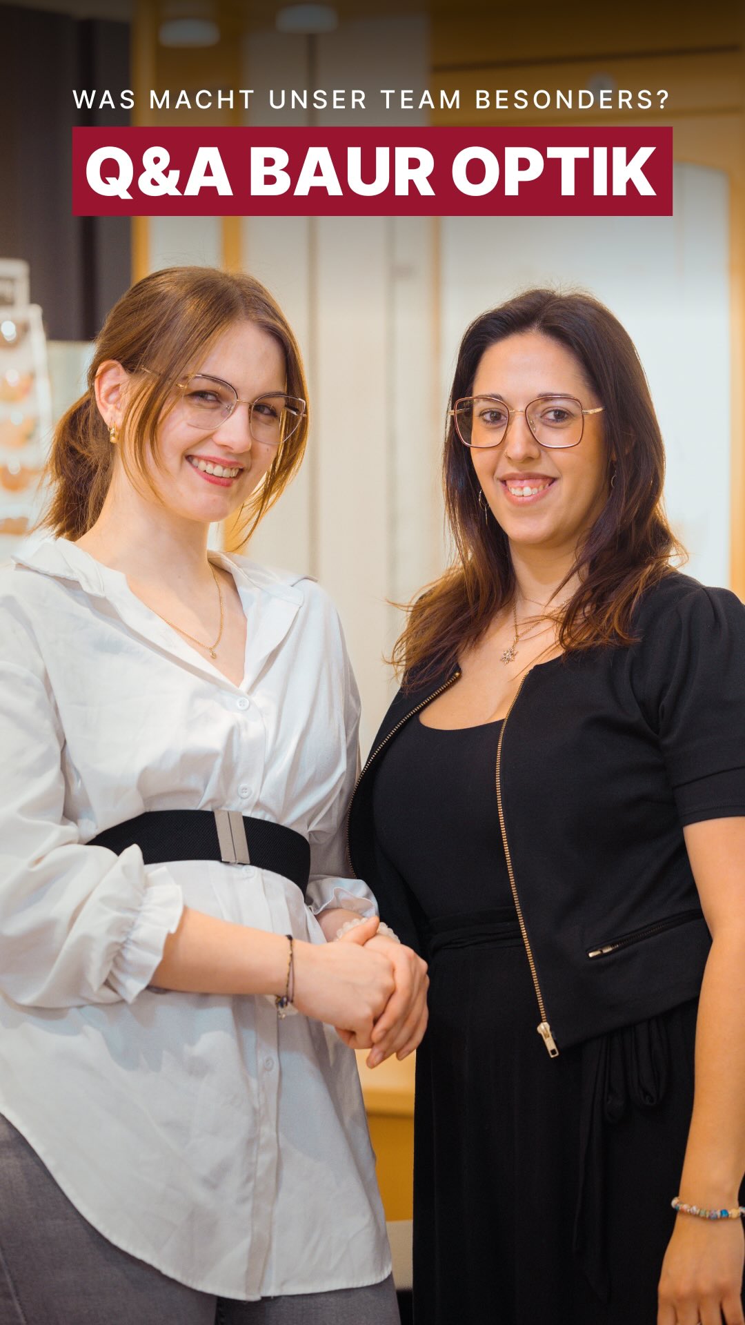 Was macht unser Team besonders? 🙌
Genau das erfährst du in unserem „Q&A Baur Optik“.
👉 Dafür haben wir diese Frage direkt an unsere Mitarbeiter weitergegeben.
Ein lockeres Miteinander, ehrliche Zusammenarbeit und Kollegen, mit denen der Tag einfach mehr Spaß macht. Gute Stimmung, gegenseitige Unterstützung und das Gefühl, gerne zur Arbeit zu kommen – genau das beschreibt unser Team😍🤝
Du möchtest auch in so einem Umfeld arbeiten?
👉 Dann schau auf unserer Karriereseite vorbei und bewirb dich bei Baur Optik: www.bauroptik.de/karriere (🔗 Link in Bio)
Wir freuen uns auf Dich! 🚀
#bauroptik #karriere #optiker #akustiker #Q&A