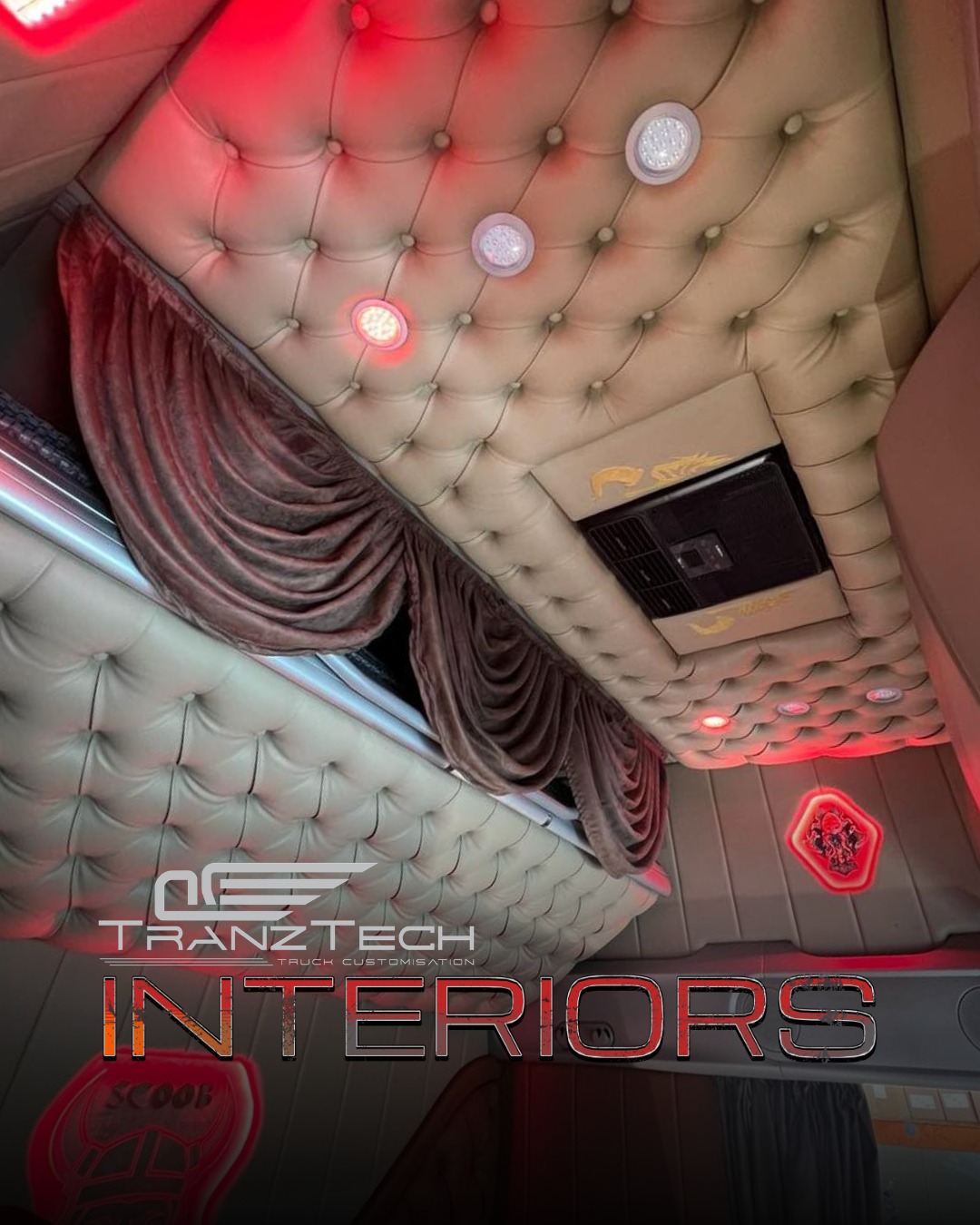 Your truck is more than just a vehicle, it’s your workspace, your comfort zone, and often your home on the road🚚
With custom interior design from Tranz-Tech, you can upgrade your cab with premium materials, tailored finishes and a layout designed around you combining durability, comfort and style for every journey.
What interior feature would make the biggest difference to your cab? 👇
