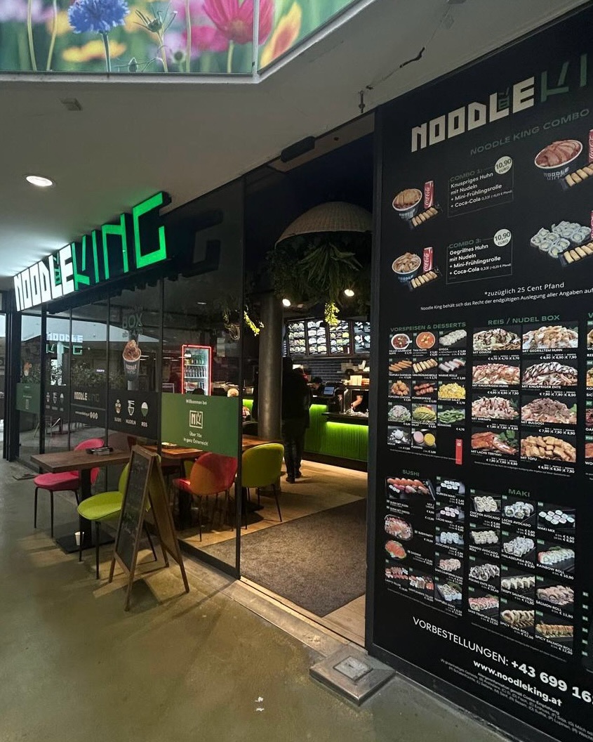 Wien aufgepasst 👀
Noodle King ist jetzt im EKZ Hernals am Start! 🥢
#neueröffnung #noodleking #foodspot #hernals