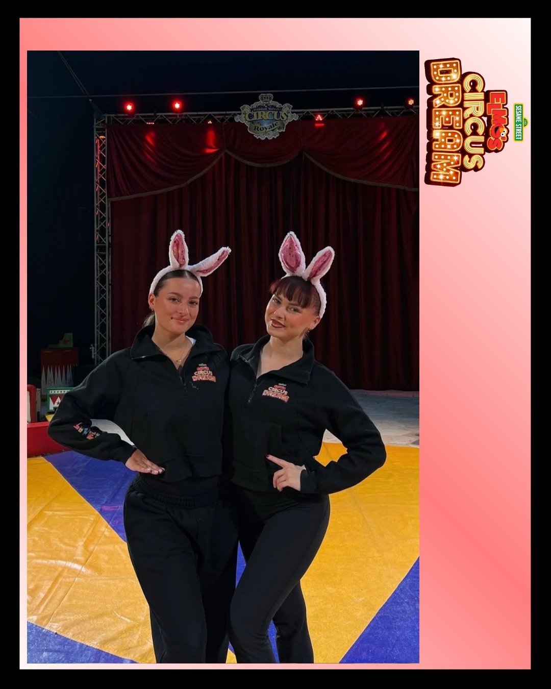 @taylahmarkham and @zainereeves for Elmo’s Circus Dream with the @sesamestreetcircus 🎪❤️
#patrickmanagement #pmtalent #performer #elmoscircusdream #sesamestreet