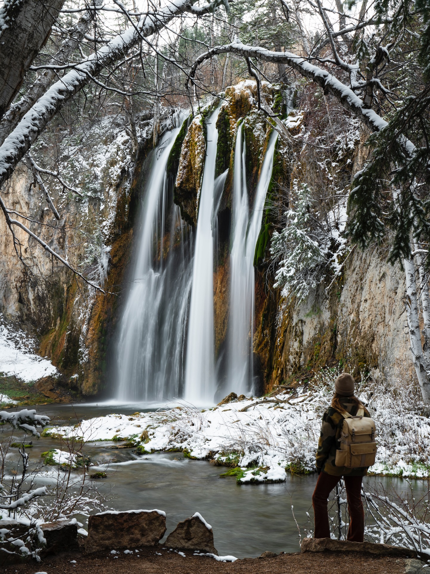 Neutral density filter doing what winter this year couldn’t…Adding a little drama back into the landscape. 💁🏼♀️