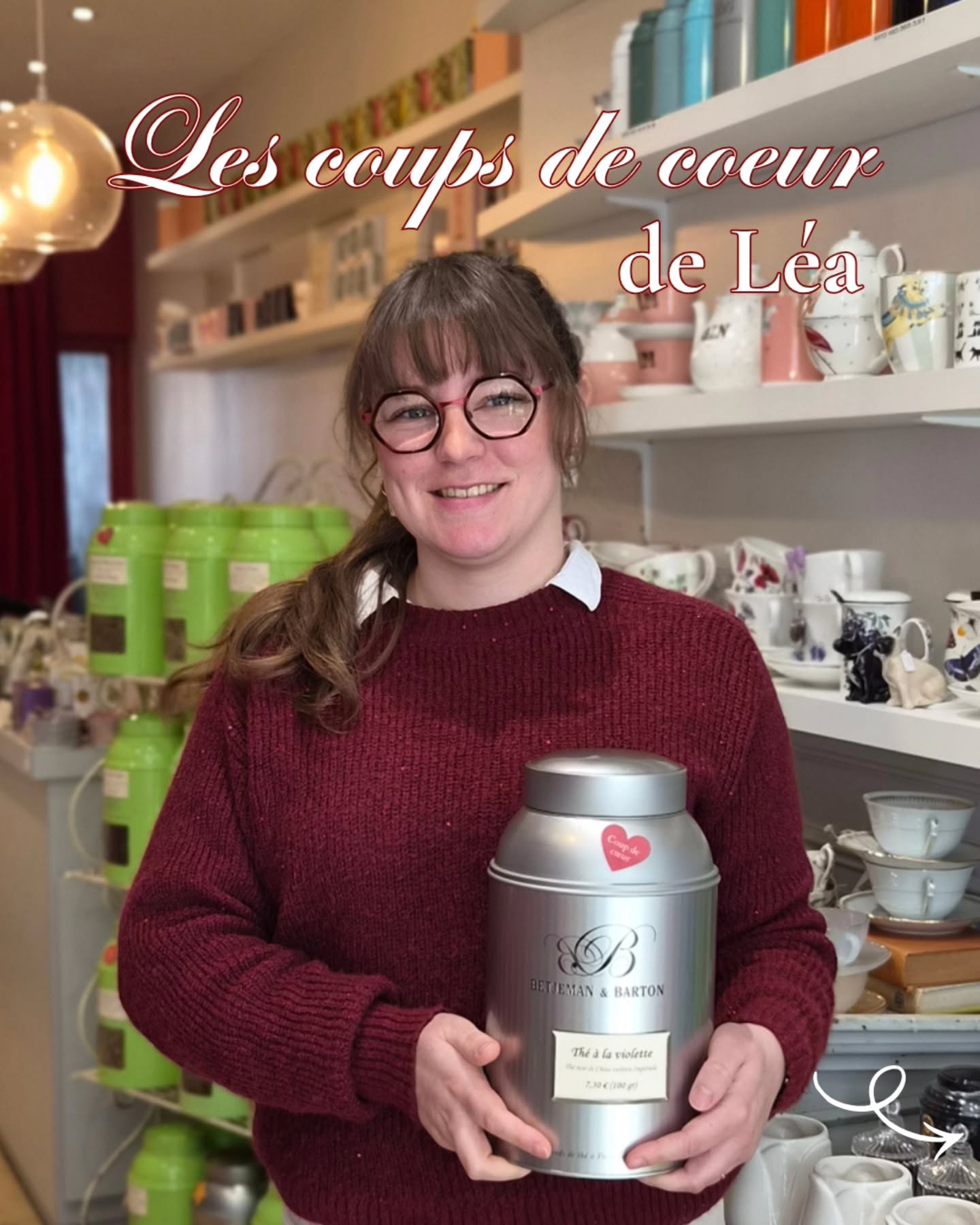 Je vous partage mes 3 thés coup de coeur à la boutique 😍
🪻Thé à la violette : un thé noir de Chine et de Ceylan infusé à la violette impériale, pour un moment rempli de nostagie
🥛Milky Wulong : un thé semi-oxydé de Chine, aux notes naturelles lactées, une vraie tasse de réconfort
🤎 Grand Yunnan : un thé de Chine cultivé à 1800 mètres d'altitude, d'une rondeur et d'une douceur mais surtout sans amertume
Ce sont les 3 thés que j'ai tout le temps chez moi, je ne peux plus faire sans 🤭🌿
📍27 rue Marceau à Tours
🛍 sur la boutique en ligne (lien en bio)
#boutiquedethe #coupdecoeur #selectionthe #toursmaville #teatime
