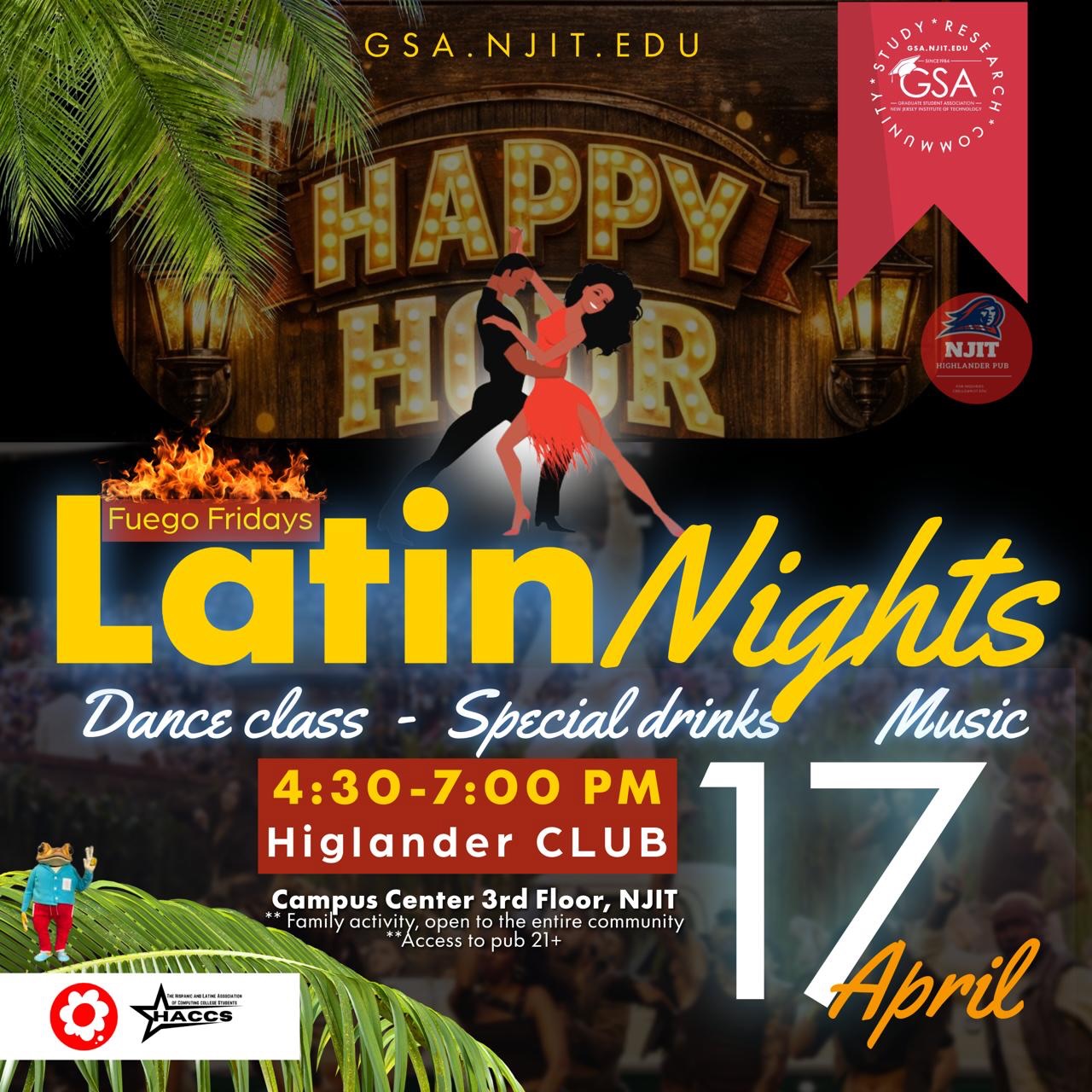 Last Latin night of the semester!