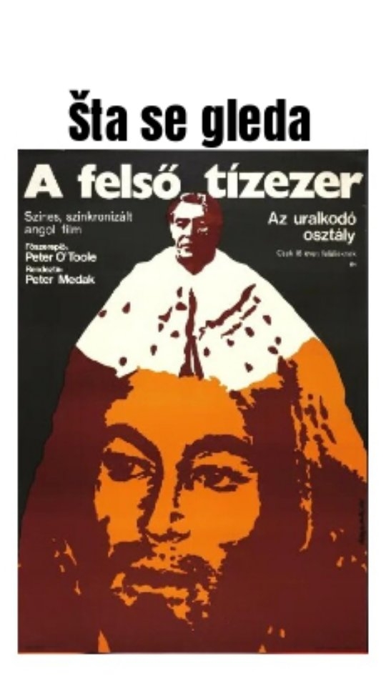 Uskršnji red pill film, The Ruling Class (1972). Ko voli Monti Pajtona, voleće i ovo #peterotoole #petermedak #therulingclass #arthousecinema #blackcomedy