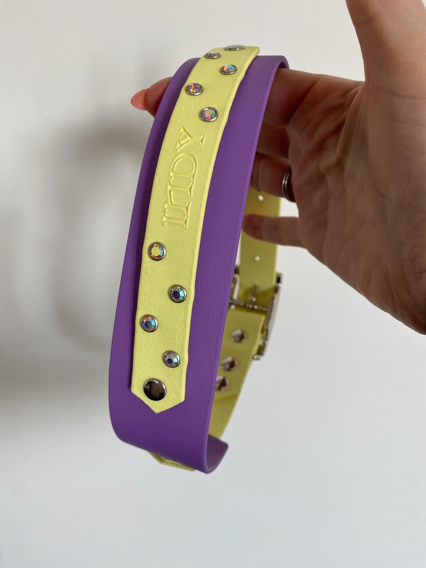 Le joli collier d’Indy 🥰🐶
Biothane, strass et marquage à chaud 🔥
La grande classe pour le printemps 🌸💐🌺🌹🌻
#lateliereko #biothane #chien #doglover #madeinfrance