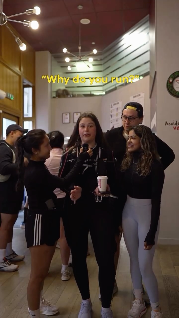 After a lovely social run with @canarywharfrunclub
We asked Hamro & Canary Wharf Run Club Runners
“Why do you run?”
at @yummzy_desserts
Join the running communities to get fit and healthy, meet likeminded people and to belong.
