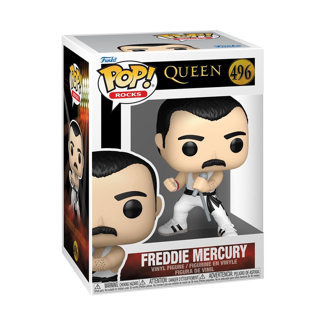 NOW AVAILABLE: New Queen Freddy Mercury White Singlet Funko Pop! Vinyl Figure #496
(ORDER LINK IN BIO/BELOW!)
#Queen #FreddieMercury #FunkoPop #Collectibles #RockIcons
https://www.entertainmentearth.com/product/queen-freddy-mercury-white-singlet-funko-pop-vinyl-figure-496/fu75373?id=VI-212172264