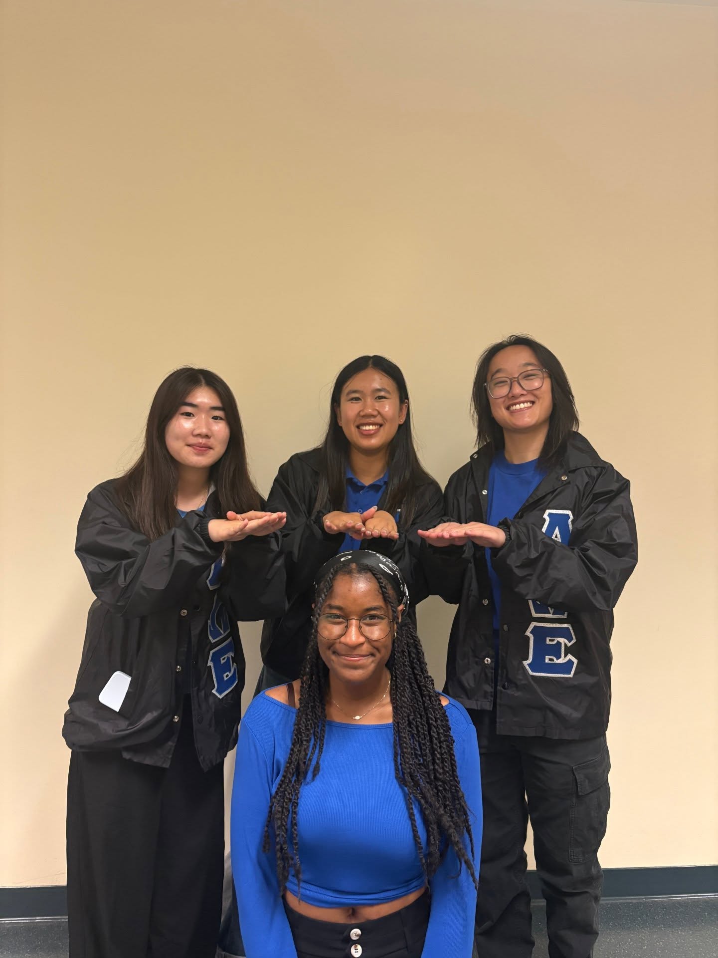 A big welcome to our Upsilon Class congrats on becoming active 💙💙