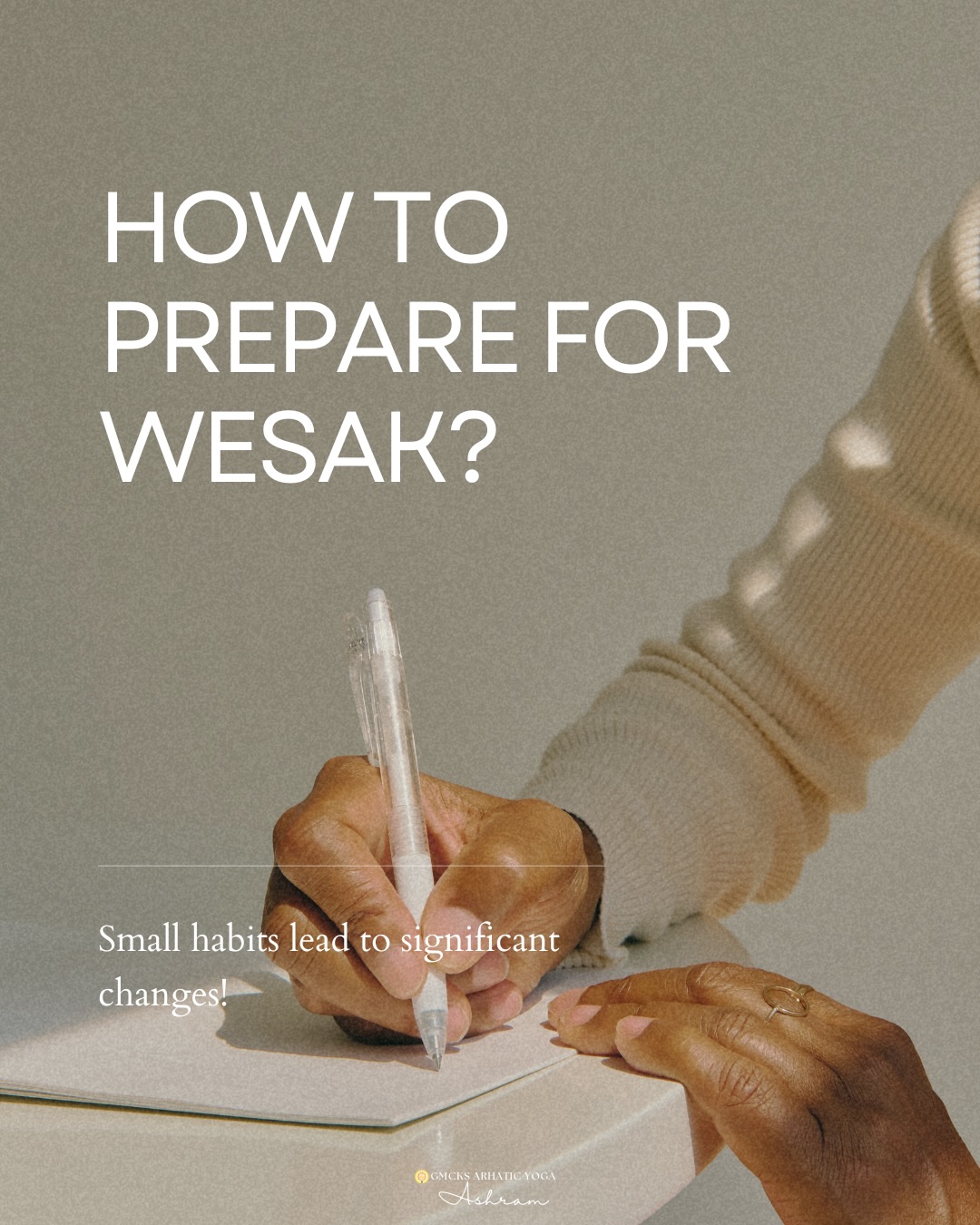 ✨ WESAK IS COMING… PREPARE TO RECEIVE 🌕✨
Wesak isn’t just a day; it’s a journey of preparation, alignment, and receiving higher blessings.
How deeply you experience it… depends on how you prepare 🤍
🌿 Start with small, conscious steps:
• Lighten your body with clean, simple food
• Cleanse your mind & emotions — choose calm over chaos
• Stay consistent with your practice
• Live the teachings through kindness and awareness
• Create moments of stillness every day
Let these days leading up to Wesak become your preparation ✨
Come experience Wesak at a deeper level, we invite you to be part of this journey at the Ashram:
🌿 24th – 26th April | Wesak Preparation
with @sriramrajagopal_official & Jeanne DArc Jabbour
🔗 https://mcks.ph/twdynG
✨ 29th April – 2nd May | AY Intensive & Wesak Festival
with @vijayskhanke & Neeraj Jain
🔗 https://mcks.ph/5yHgZr
🌕 1st May | Wesak Day – Full Moon of Taurus
with Vijay Khanke & Neeraj Jain
🔗 https://mcks.ph/NvX8oK
✨ Come experience it… not just read about it.
📍 Visit the Ashram
🤝 Tag us when you’re here & collaborate with us
Let’s prepare, align, and receive… together 🤍