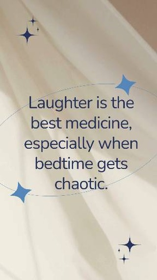 Sometimes you just have to laugh, connect and then reset bedtime. lean into it when this happens. Your creating core memories so make them happy