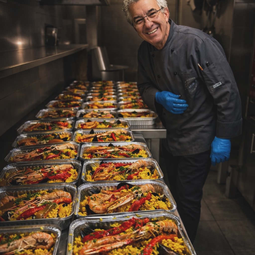 🥘 Paella da asporto – tutti i sabati sera
Ogni sabato prepariamo la nostra paella con pesce fresco, riso allo zafferano, gamberoni, cozze e peperoni.
Una porzione abbondante, profumata e fatta al momento.
💛 Solo 16€
Perfetta da portare a casa e godersi una cena diversa dal solito.
📍 Da Rocco – Ristorante
📲 Prenotazione richiesta
Scrivici su WhatsApp oppure chiamaci.