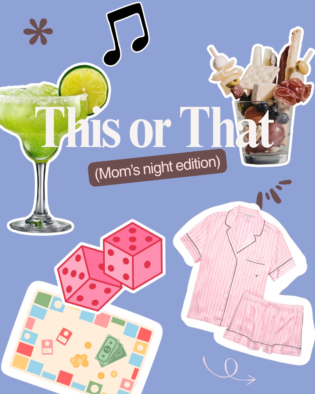Girls night looks different these days and honestly… Both options are a WIN. 🙌 Drop your answer below 👇
👠 Moms Night OUT — dress up, go out, live your best life
🛋️ Moms Night IN — PJs, wine, snacks, zero judgment
It’s almost May and we’re in full planning mode. So… which one are you? 👇 There’s no wrong answer, but we NEED to know 🤩💕
#MomsNightOut #MomsNightIn #MomLife #ThisOrThat #MomCommunity