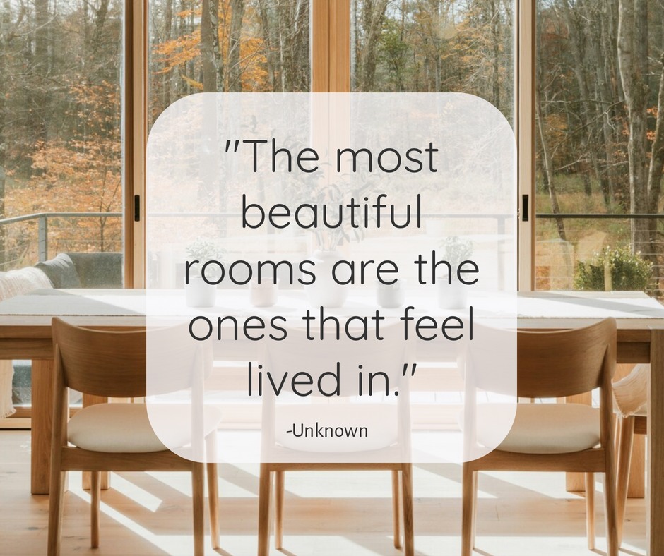 The homes that feel the most inviting aren’t the ones that look perfectly styled, they’re the ones that feel lived in. A throw draped over the sofa. Books you’re actually reading. A chair that everyone ends up sitting in. Good design isn’t about keeping a room untouched. It’s about creating spaces that support everyday life and make people feel comfortable the moment they walk in. 🤗
#DesignQuote #InteriorDesign #HomeStaging #DesignThatFeelsGood #HomeDecor