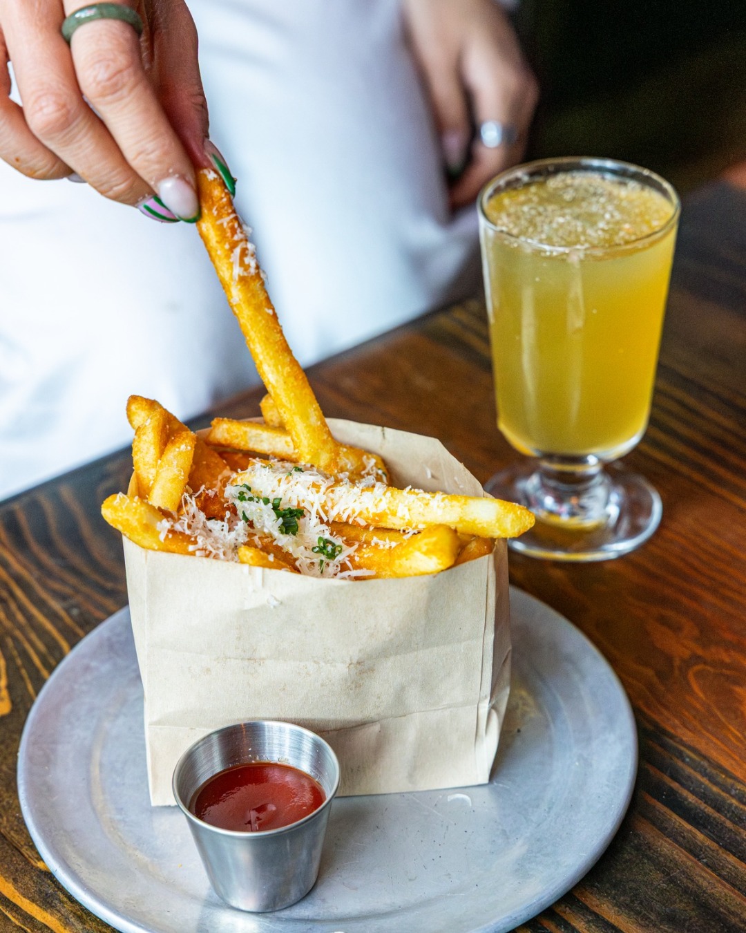 POV: Us and our emotional support happy hour combo 🍹🍟
#happyhour #happyhourcombo #sanjose