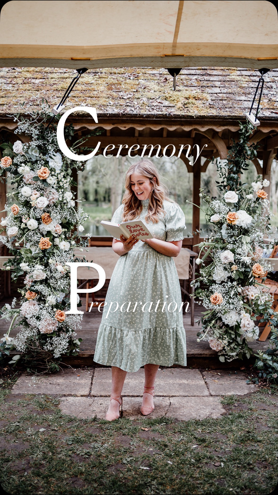 Let me take care of the preparation so you don’t have to!
.
Behind every seamless ceremony is a level of detail that you never see. From the initial planning stages to the final checks, everything is carefully considered to create a ceremony that feels effortless on the day.
.
You’re not just booking someone to read a script, you’re working with a ceremony expert with years of experience in crafting, shaping and delivering ceremonies that feel deeply personal and full of joy.
.
Whether it’s an intimate elopement for just the two of you, or a celebration with over 150 guests, you can feel confident knowing that every element is thoughtfully handled. Leaving you to relax and enjoy your wedding day, the way you should 🫶🏼