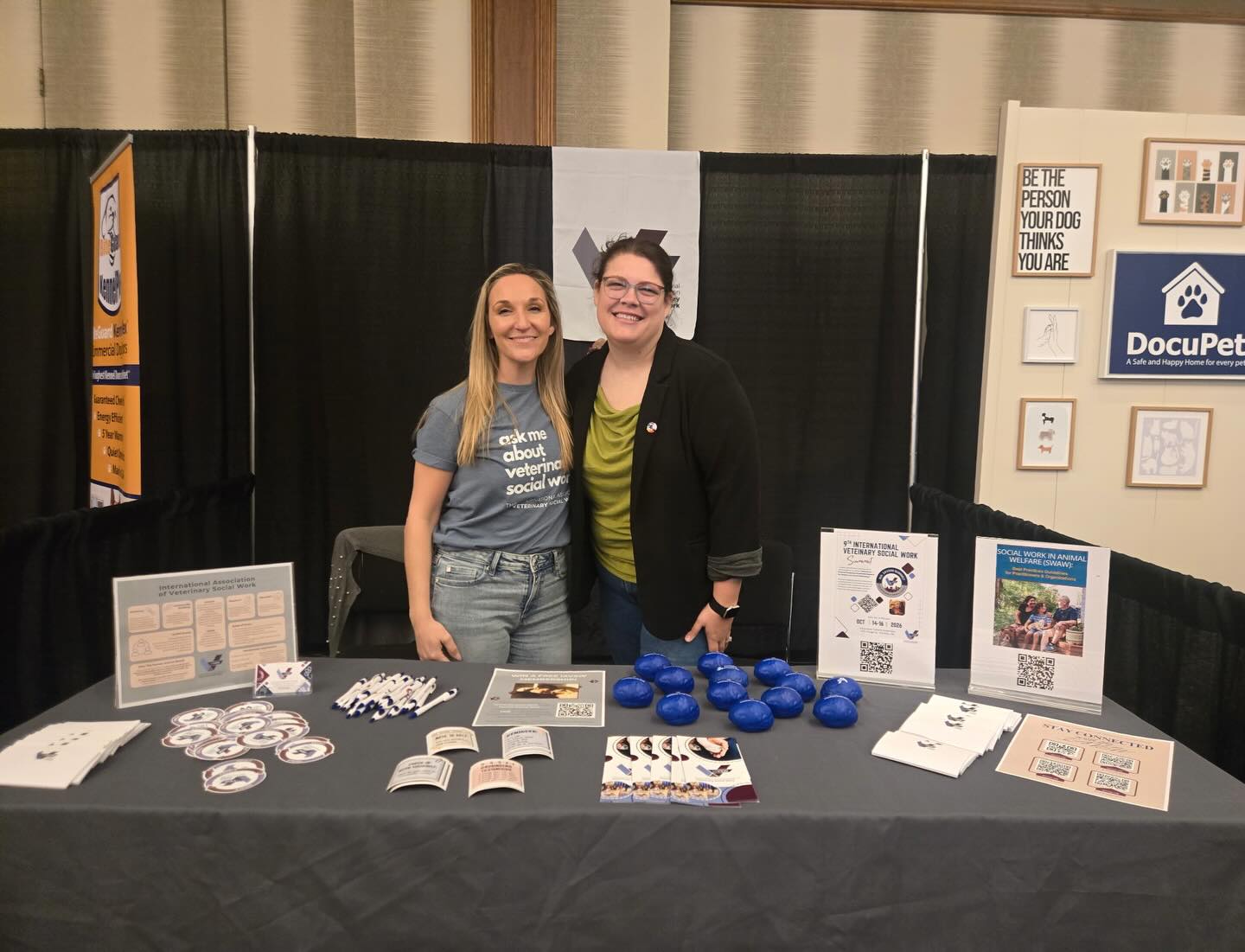 Come visit our booth at #summitforanimals in Whistler BC, today and tomorrow 🏔️🐾