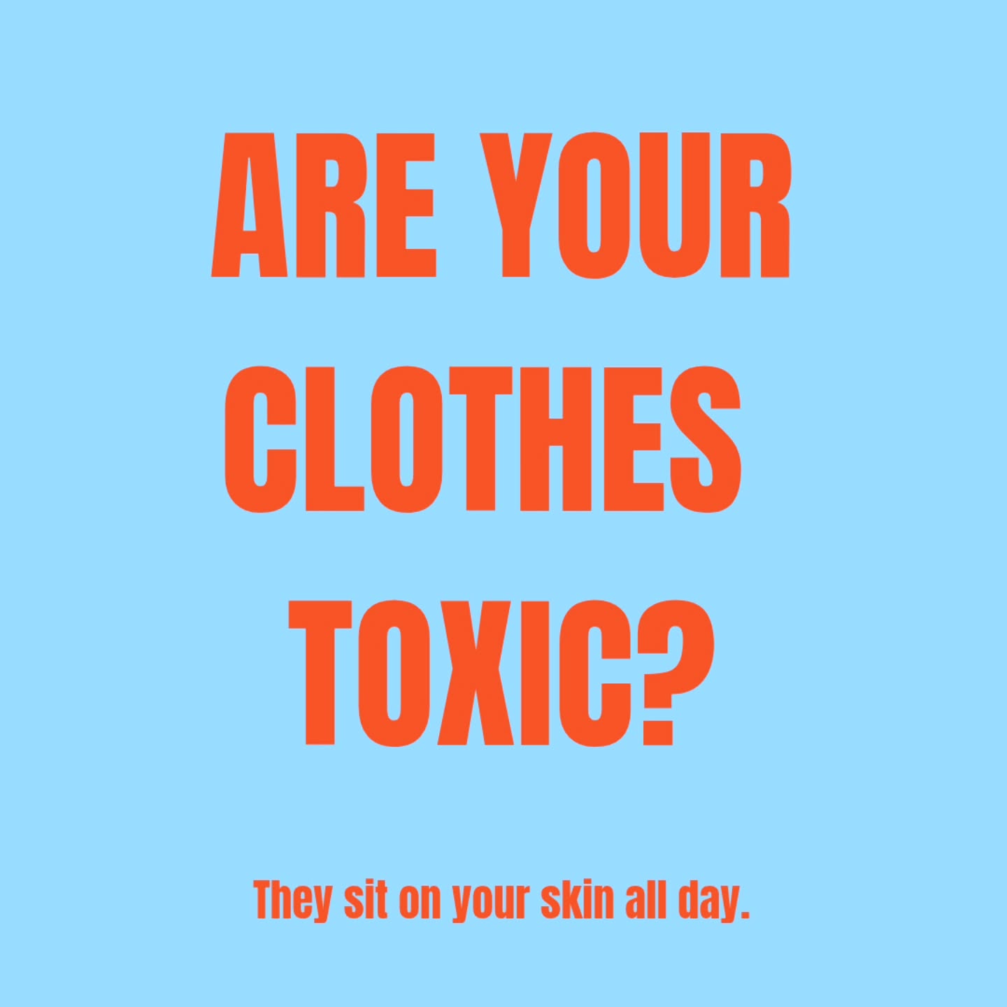 We know intuitively that natural fibres are better for us than wearing polyster. But how bad can polyster (including all our sports and antileisure wears) be? What science is revealing is concerning.
Your skin is your largest organ.
What you wear sits on it for 10–14 hours a day.
So it’s worth asking —
what exactly are our clothes made of?
Many modern fabrics like polyester, nylon and acrylic are synthetic fibres derived from petroleum.
In simple terms, they are forms of plastic.
But it’s not just the fibre.
Textile production can involve thousands of chemicals — from dyes to finishes that make clothes wrinkle-free, water-resistant, or “moisture-wicking.”
A review in Environmental Health highlights that these can include substances with allergenic, toxic, or endocrine-disrupting properties (Niinimäki et al., 2020 — “The environmental price of fast fashion”).
Some of these — such as phthalates, bisphenols (BPA), and certain flame retardants — are known endocrine-disrupting chemicals (EDCs).
These can interfere with hormone systems and have been linked to effects on reproductive health, metabolism, and development (Gore et al., Endocrine Reviews, 2015).
There is also emerging research showing that
chemicals and microplastics from textiles can transfer through skin, especially with heat and sweat.
Even older animal studies observed that dogs exposed to polyester showed reduced fertility outcomes, though the mechanism remains unclear.
What is clear is this:
our clothing is not inert — it interacts with our bodies.
None of this means we need to panic.
But it does mean we can be more intentional in what we choose to put on our bodies.
That’s why I choose to work with natural fibres like cotton and linen — breathable, simpler, and closer to the body.
There’s a reason hospitals still rely on cotton and linen.
What sits on your skin, matters.
—
Have you ever noticed a difference in how your skin feels in different fabrics?
#saynotoplastics
