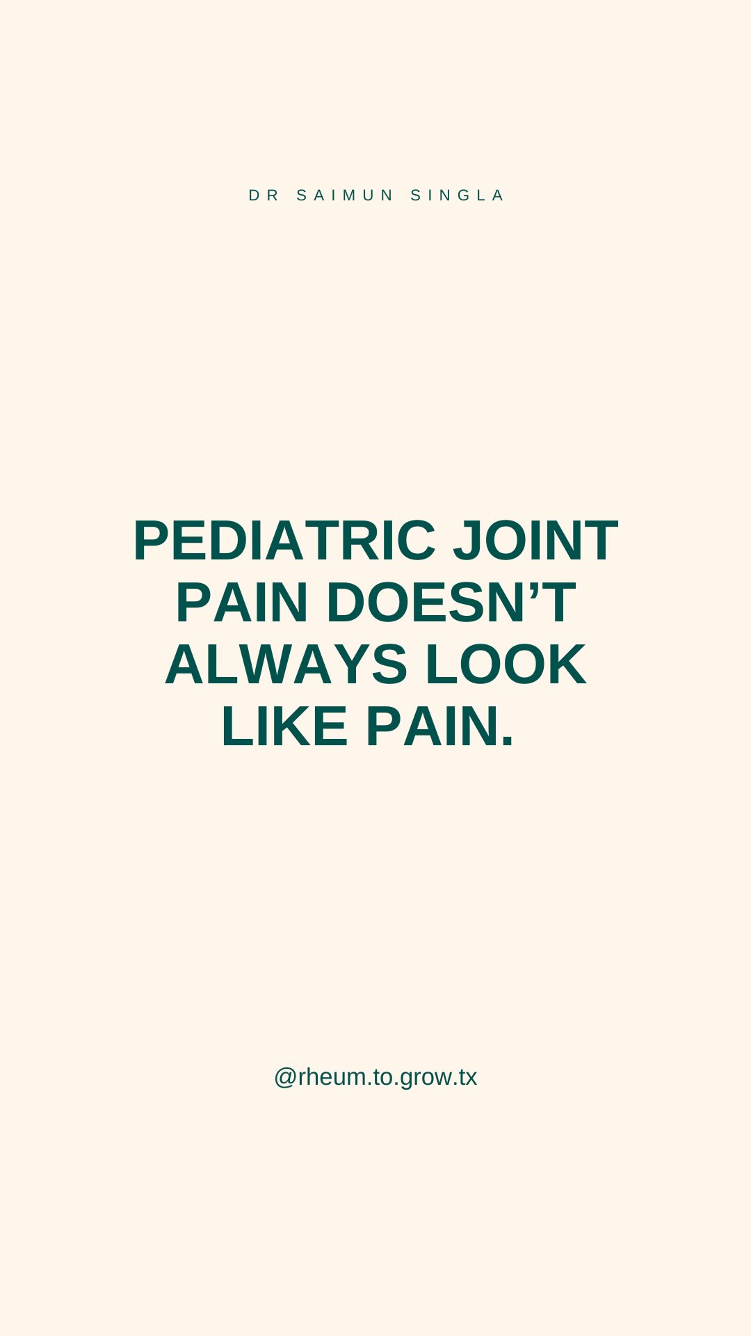 This case highlights how pediatric joint pain doesn’t always look like pain.
In children with arthritis, early symptoms may show up as compensation patterns: favoring one limb, avoiding certain movements, or subtly changing how they play.
These movement changes are especially common in children with arthritis, including juvenile idiopathic arthritis (JIA), where stiffness and swelling may be mild but still impactful.
💡 Why this matters:
When a child avoids using one limb, it’s not laziness or habit, it may be the body adapting to discomfort. Without careful visual awareness, these signs can be missed, delaying diagnosis and treatment.
📍 If your child shows persistent movement changes or joint avoidance, a pediatric rheumatology evaluation is worth considering.
👉 Learn more about arthritis and pediatric joint pain, and what it looks like to work with us on our Pediatric Rheumatology page:
https://www.rheumtogrowtx.com/pediatric-integrative-rheumatology-care