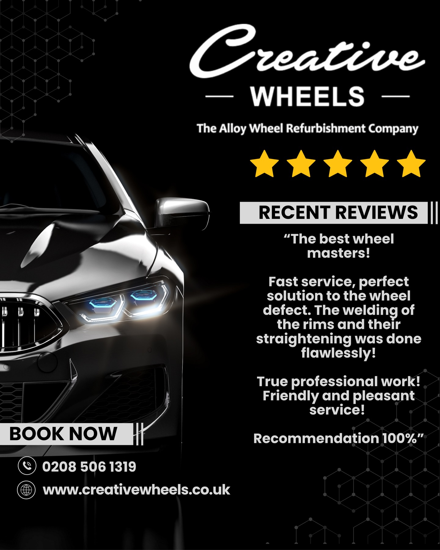 Thank you for our recent 5 star reviews! Check us out on Google ๐คณ๐ฝ