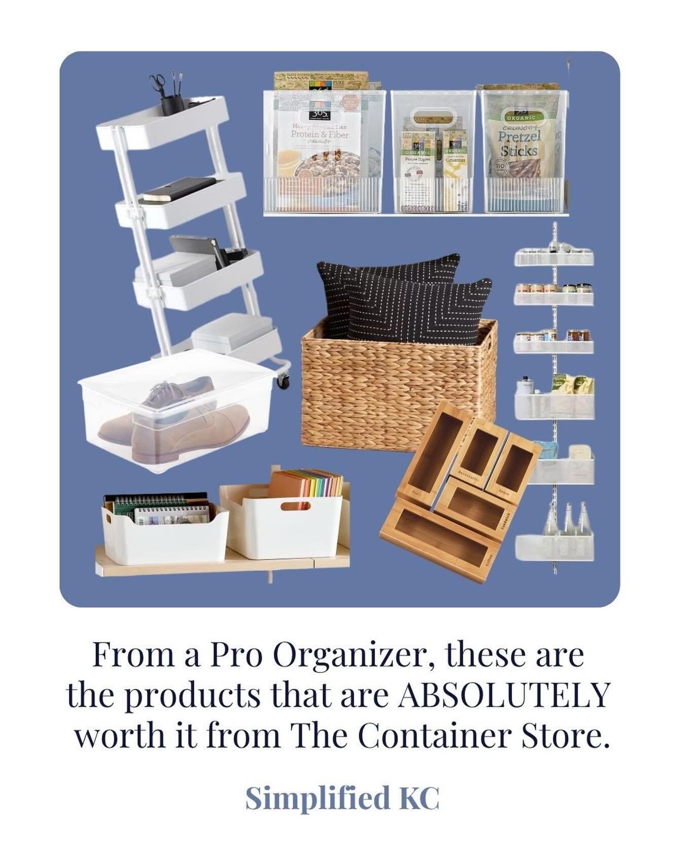 No gatekeeping over here 🤍
If you’ve ever wandered into The Container Store and thought “wait… is this actually worth it?”— I’ve got you. These are the products I come back to again and again, both in my own home and for clients. The ones that hold up, function beautifully, and truly make a space easier to maintain.
Of course I shop other places, but these are the pieces I won’t try to dupe or replace—because they just do it better.
Consider this your shortcut to the good stuff ✨ Link in Profile to Shop!
#organizingproducts #homeorganization #professionalorganizer #organizedhome #organizingtips