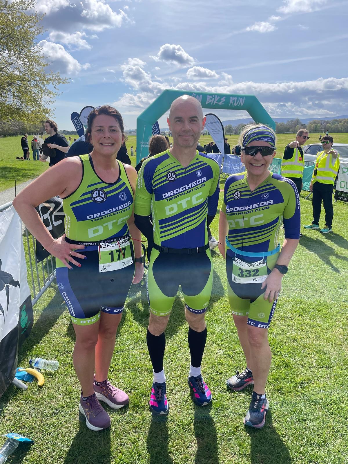Well done to our 3 club members who took to the Phoenix Park last Sunday for the National Duathlon Championships! A beautiful crisp spring day and some brilliant performances by all 3 - well done Marie, Louise and Eric! Thanks to @belparktri for a well ran event along with @jcollinsproductions for the great images! 👏🏼
