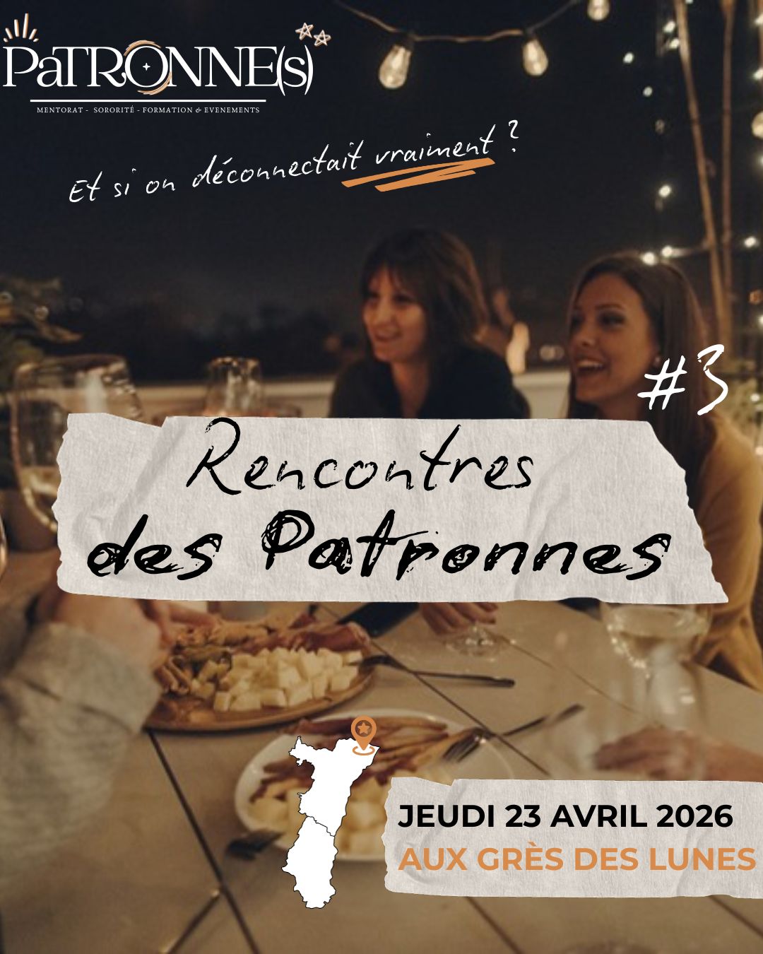 L'architecture d'un business exige des alliées d'une solidité absolue.
Les Rencontres des Patronnes @les.patronness déploient le format "Soirée Zéro Masque".
J'applique la méthode du Sniper à notre réseau : un comité chirurgical de 15 dirigeantes pour garantir des connexions d'une profondeur rare.
Jeudi 23 avril, Élodie @elodielunessence et Mathieu nous ouvrent les portes de leur sanctuaire, les Grès des Lunes (Mattstall-Lembach). @le_gres_des_lunes_
Mathieu orchestre notre cocktail dînatoire avec une alchimie parfaite de produits locaux.
Ici, on partage nos cicatrices de guerre et nos stratégies de Bâtisseuses avec une honnêteté radicale.
On forge notre garde rapprochée alsacienne.
L'investissement de 16€ couvre ta soirée, ta boisson et ton cocktail.
Prends ta place dans l'arène via le lien dans ma biographie.
L'acquittement s'effectue ensuite auprès de nos hôtes.
Oser être soi, bordel !
👇 Identifie en commentaire la Patronne avec qui tu ressens l'élan de vivre cette immersion. Crée ton binôme d'impact !
#RencontrePatronnes #Souverainete #LeadershipFemininAlsace #SlowBusiness
Inscriptions : https://www.caroline-beck.com/event-details/rencontre-des-patronnes-3-alsace-du-nord
📷 @babouchkatelier