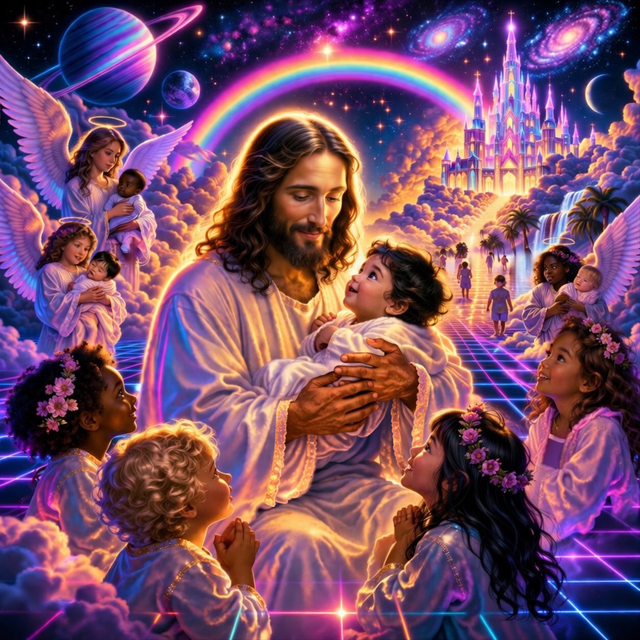 When I finally received the full experience of salvation: repentance, baptism in Jesus’ name, and the infilling of the Holy Ghost. Everything changed. The fear and depression lifted. I was flooded with a love I had desperately searched for in all the wrong places. And for the first time, I was given real hope beyond the grave. Now, that’s what I call a taste of heaven!
Yet even in that joy, the ache for Heaven remains: Why do some get to go Home with so little suffering, while others endure years of refining fire? It doesn’t always feel fair. The world is still old, dirty, and heavy at times. But that very longing... that deep homesickness for a place where every tear is wiped away is what fuels songs like “Lord, I Need Your Love.”
#littlepieceofheaven #synthwave #faith #freemusic #linkinmybio