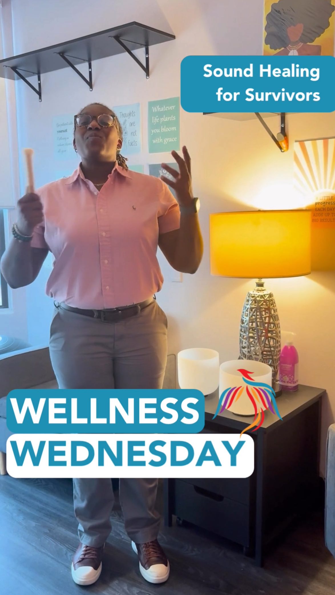 Happy Wellness Wednesday, family! Today, we are holding space and healing for sexual assault survivors in honor of Sexual Assault and Prevention Awareness Month.
Join us in a sound bowl affirmation and a reminder that you are safe, you are seen, and you are not alone 🧡
#saam #bravespacealliance #wellnesswednesday #soundbowl #affirmation