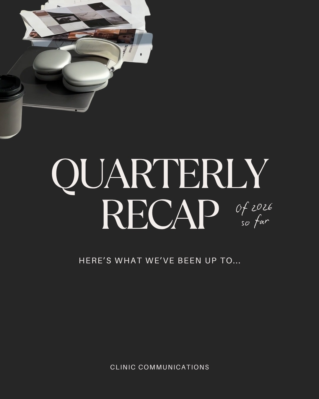 How is it already April?!?
They say time flies when you’re having fun (it must be because we have the best clients) 🤍