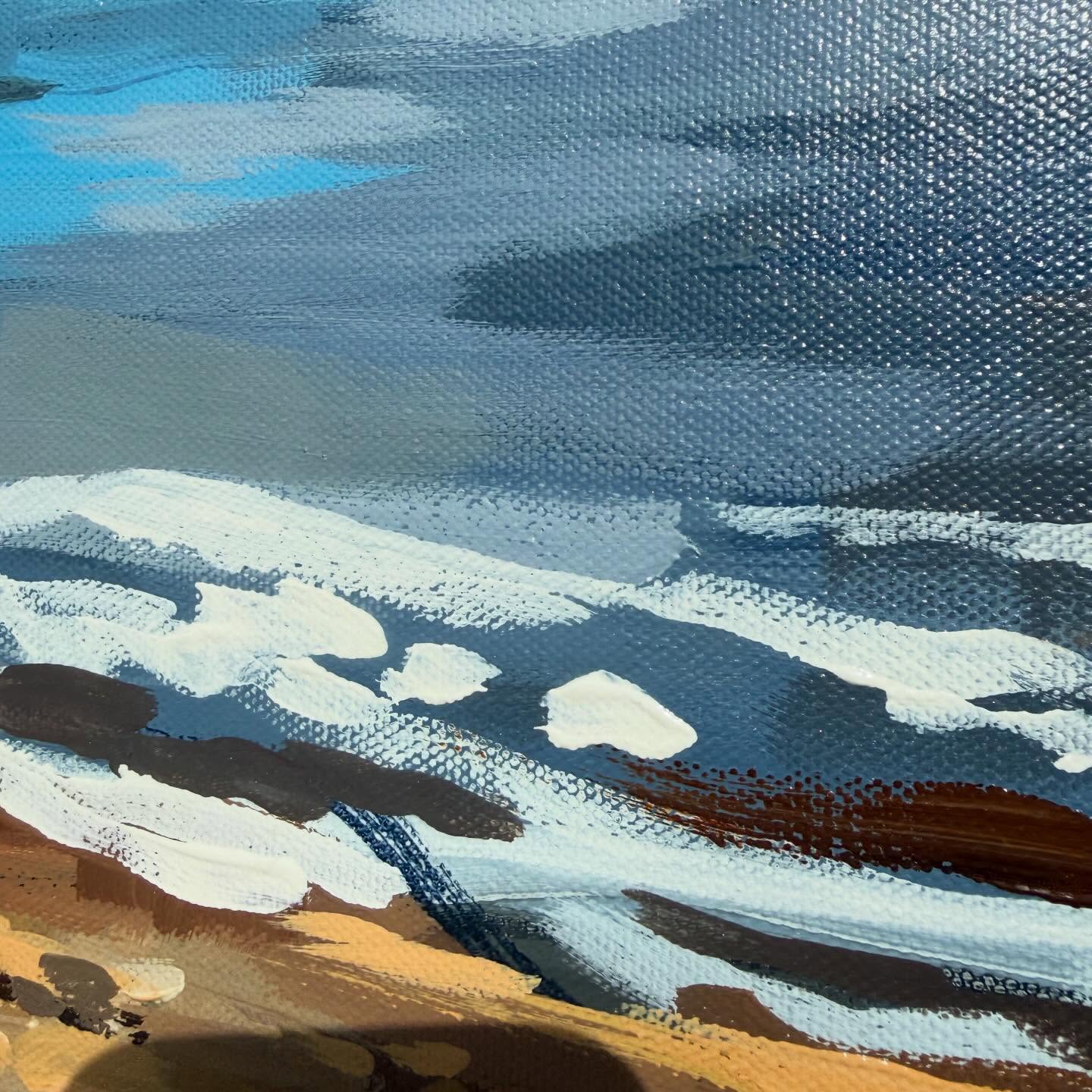 My exhibition through the eyes of a three year old…🤳
Tomorrow is my private view/meet the artist. Come down to see the show, 5-8pm @142artgallery all invited ❤️
#suffolkart #suffolkartexhibition #suffolkcoast #artgallery #felixstowe
Little Picasso in the making!