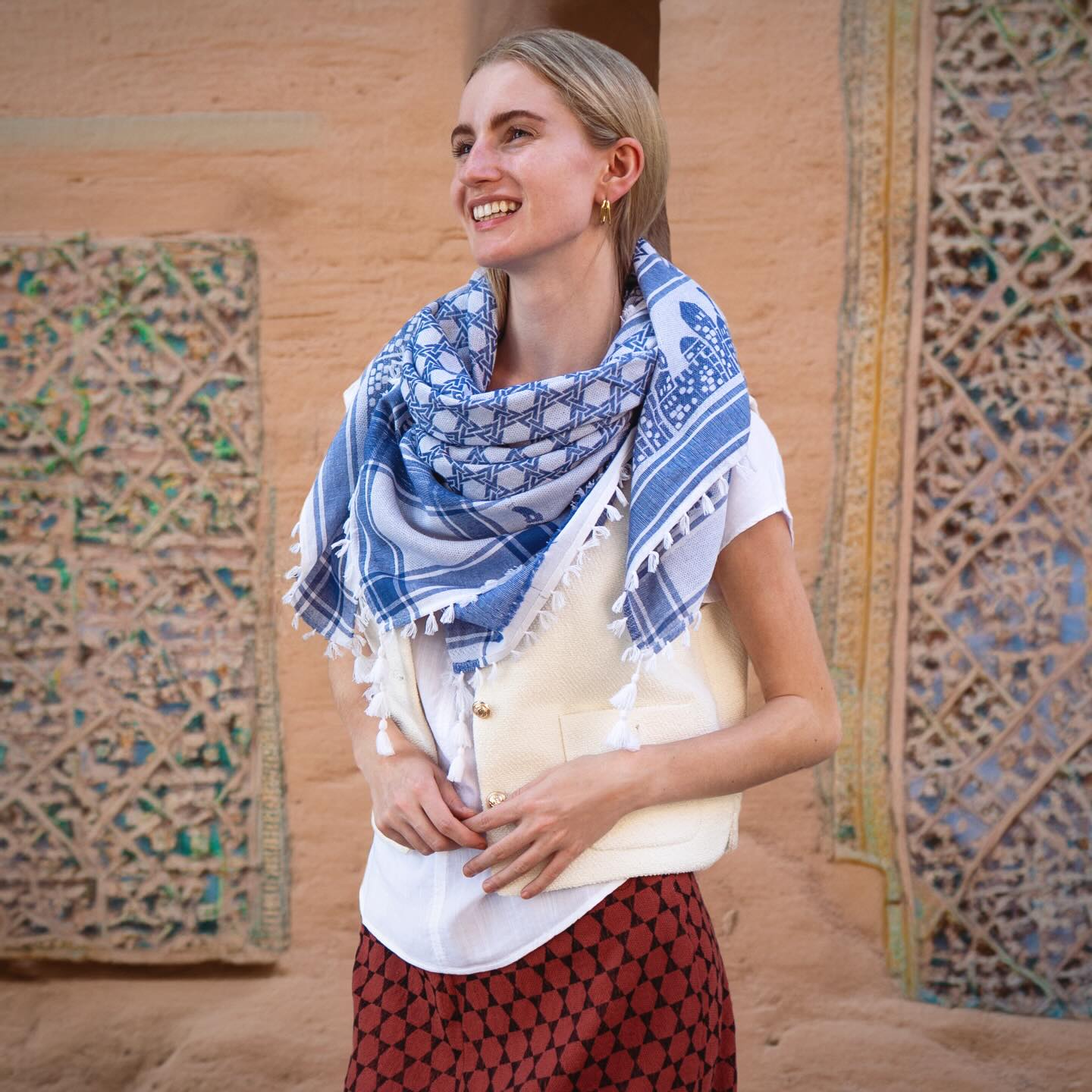 L'Shanah Haba'ah B'Yerushalayim #nextyearinjerusalem #sudra #scarf #jewish #israel