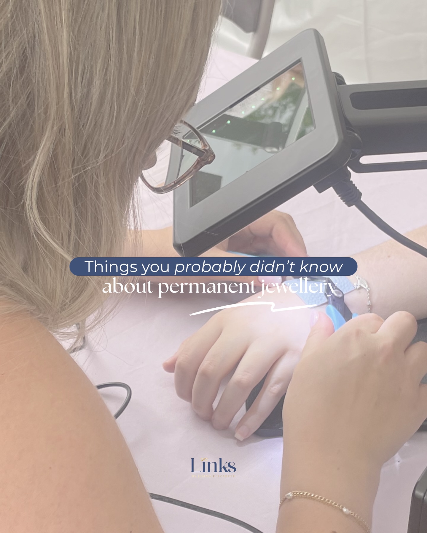 Think you know permanent jewellery? Think again. 🧠
Here are a few things you probably didn’t know:
Permanent jewellery isn’t just a trend - it’s a memorable, stylish way to celebrate your connections while keeping life effortless.
Want to try it for yourself? Book now. ⚡️🔗💕
Permanent jewellery | Staffordshire business | jewellery | permanent bracelet | facts