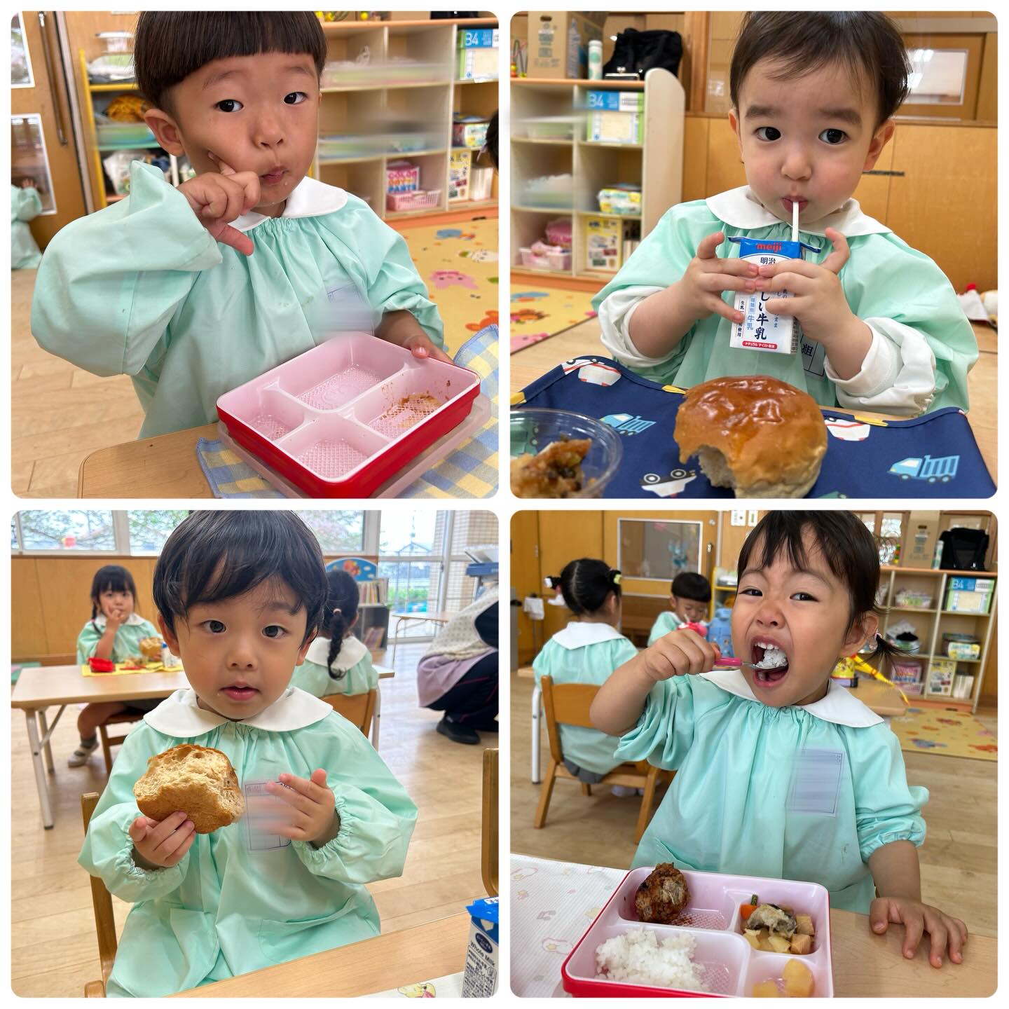 年少々のうさぎ組とひよこ組です🐰🐥
園では外遊びをしたりおもちゃでたくさん遊んでます🫧🫧
給食もたくさん食べて元気に過ごしてます!
1週間よく頑張りました😉😉
来週も元気に来てください待ってます🌟
#志免中央幼稚園
#年少々組