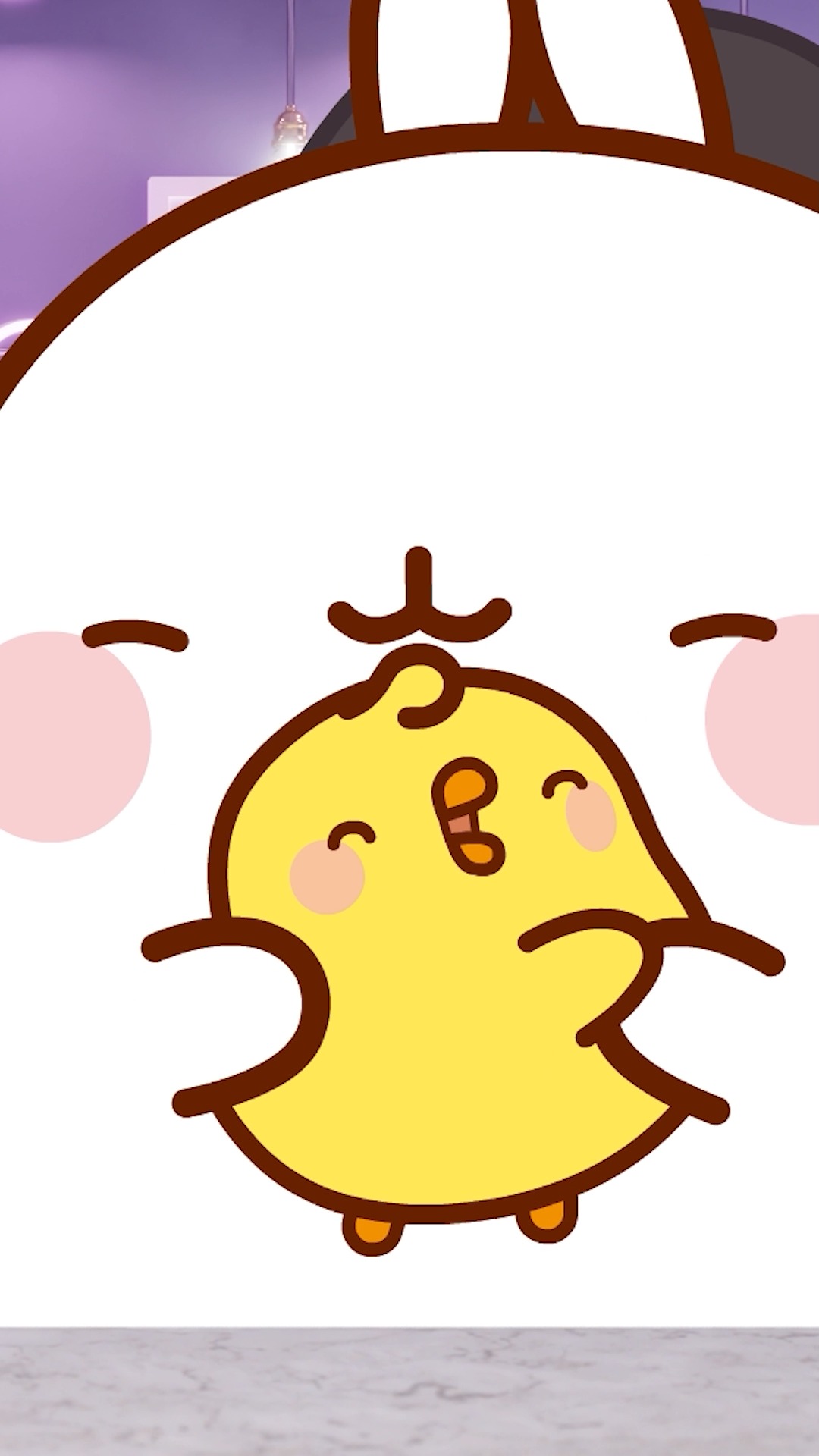 The cutest friendship 💛🤍 Link of the video in bio!