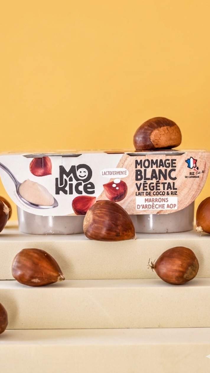 Notre Momage Blanc marrons, c’est :
☁️ Une texture ultra gourmande
🌰 Le vrai goût de la châtaigne
🌿 100% végétal, 0 compromis
⚠️Haut risque d’addiction dès la première cuillère !
#moricedesserts #dessertsvégétaux #vegan #momageblancmarron #bio