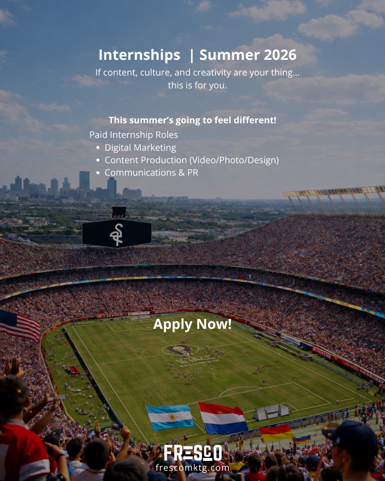 Unlock your potential
Make a difference
Be Fresco 🦩
Apply through the link in bio. #befresco #internships #kc