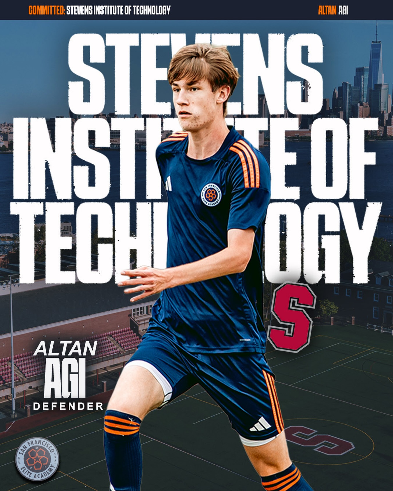 Panic spreads fast in a game. Altan doesn’t.
Composed on the ball and confident under pressure, he brings a sense of control to the back line. Comfortable playing out, steady in his decisions, and never rushed when it matters most.
He reads the game well, steps in when needed, and keeps things simple in the moments that decide everything.
Stevens, you’re getting a defender who stays calm, plays smart, and handles his business.
We’ll miss the composure, the reliability, and the way he made tough moments look routine.
Ducks, you got a good one.
#ForTheBay | #SiempreComoUno