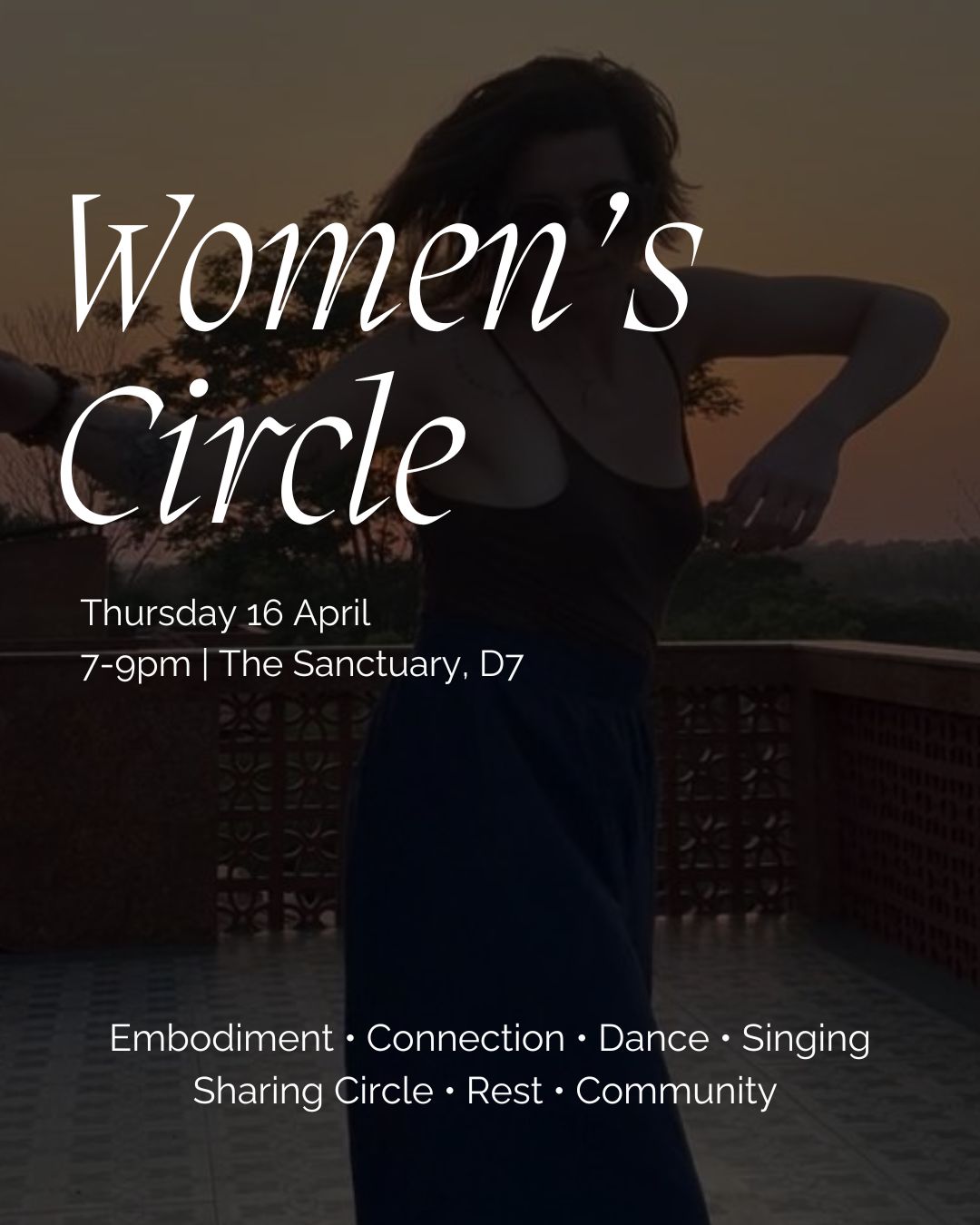 Women's Circle - 16th April 7-9pm
Our next women's gathering will focus on the theme of creativity, creative force and flow.
Creativity isn't just about creating art (although it can be). It is about being connected to our vital life force. Our life force is creative and it flows, it moves, it takes form, it changes. It is our true nature as women. There is power in it when we are connected to it.
Our circle is an invitation to explore this theme. We will explore it through our sharing circle as well as through movement, somatic exploration. Our pelvis is energetically connected to our creative centre. There will be space to connect with this space, move intuitively and express your experience verbally or non-verbally. Most importantly we will hear each other's stories and relationship with this creative power that lives within us.
Join the circle tomorrow in the Sanctuary 7-9pm. There are still spaces available.
Contribution 37 euro (or book a container of 3 circles for 95 euro)
Much love,
Anna
